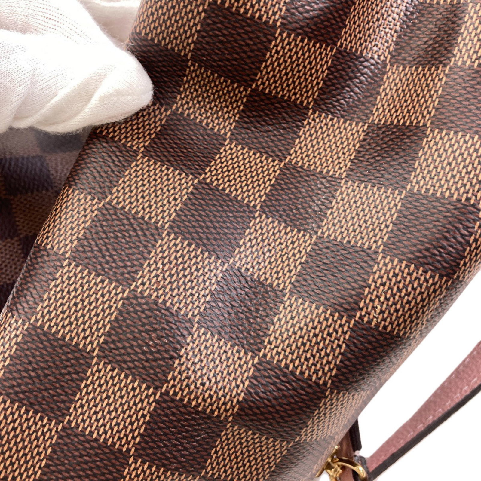 Vuitton Louis Damier Canvas Backpack - 13