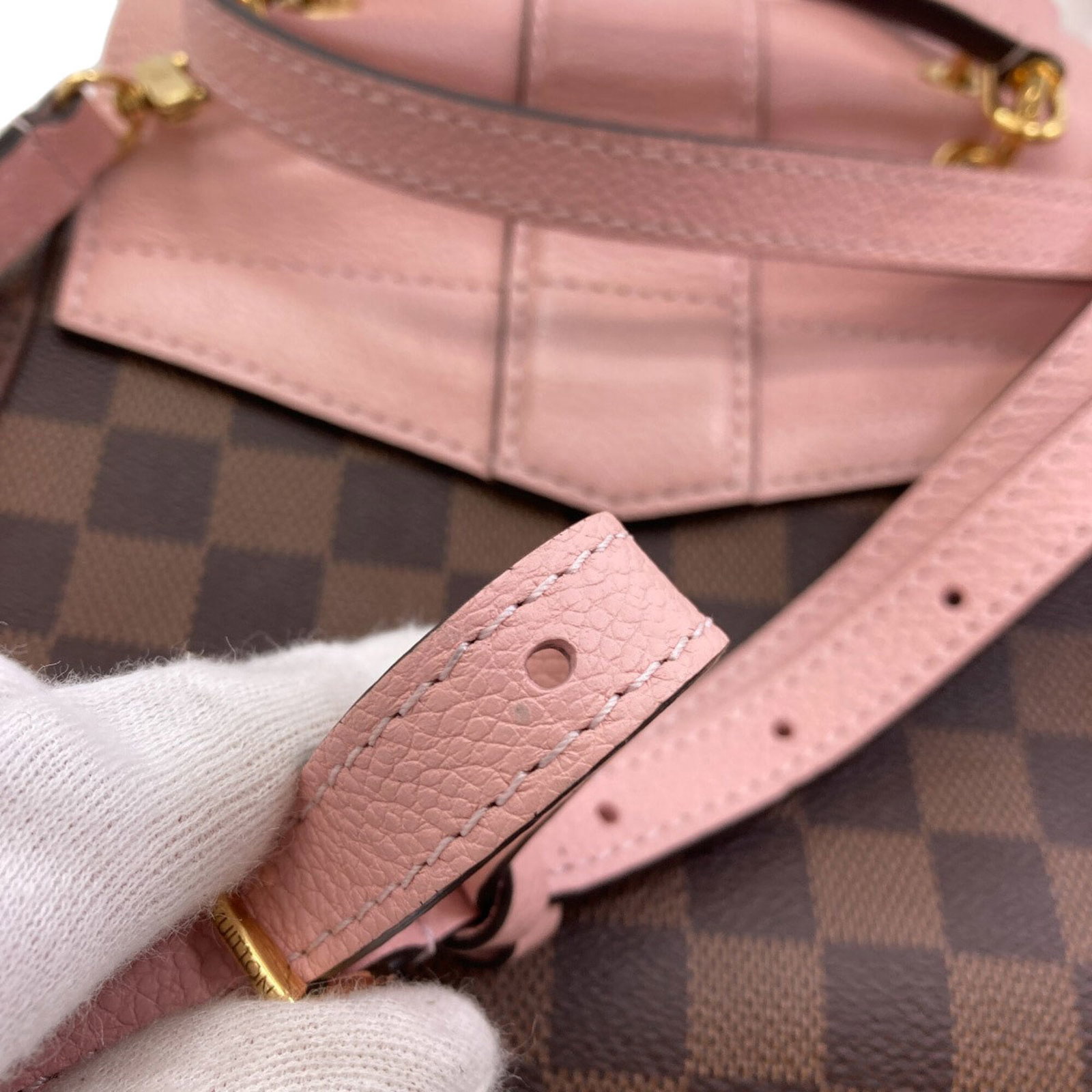 Vuitton Louis Damier Canvas Backpack - 18