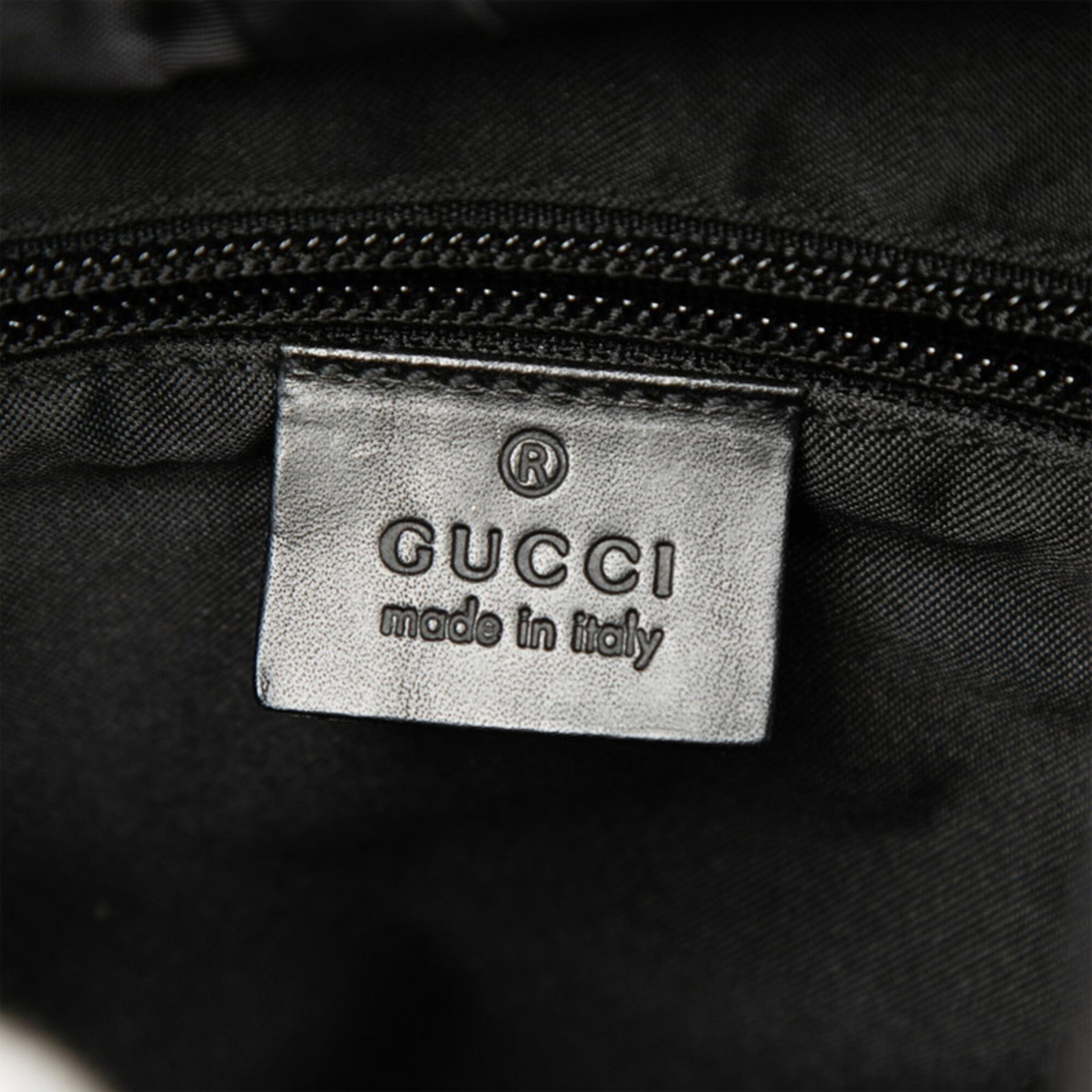 Canvas Leather Backpack Gucci - 5