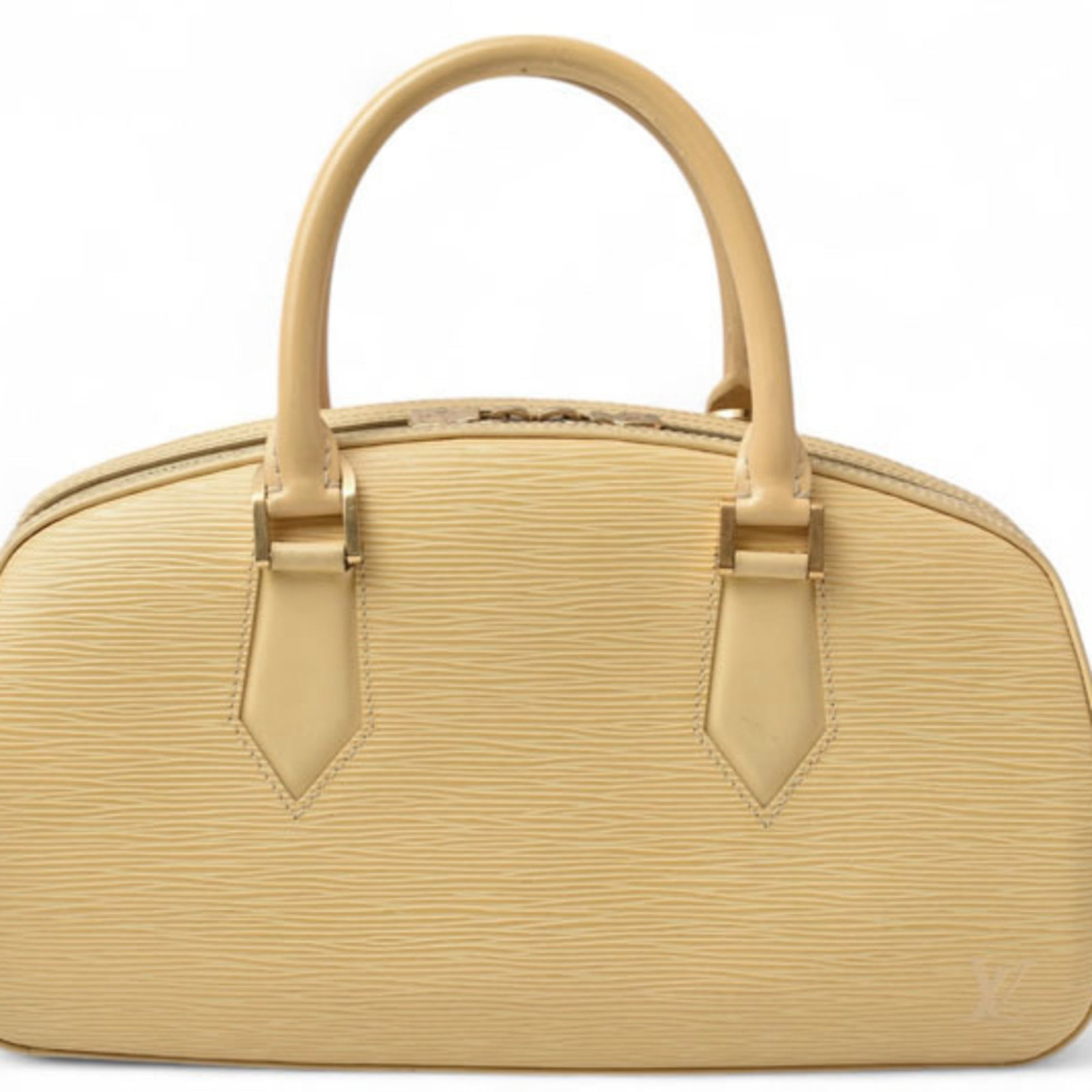 Louis Vuitton Handbag Epi Leather: Louis Vuitton Handbag Epi Leather Yellow Epi Leather Louis Vuitton Handbag for Women, M5208A Model. This casual handbag features iconic gold hardware and a zipper closure, crafted from high-quality