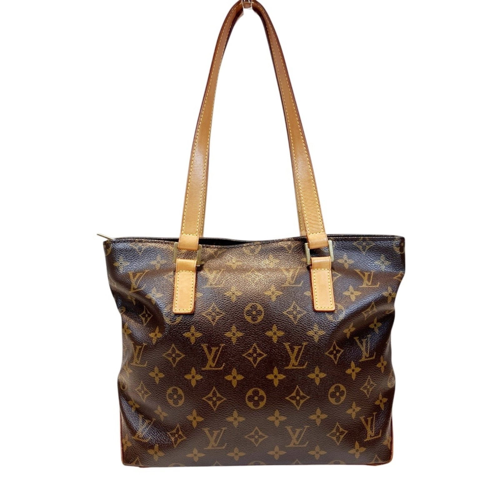 Shoulder bag coated canvas by Louis Vuitton: Shoulder bag coated canvas by Louis Vuitton Coated canvas by Louis Vuitton, a stylish shoulder bag with a classic design. Measuring 25cm x 28cm x 12.5cm, it features a brown color and durable