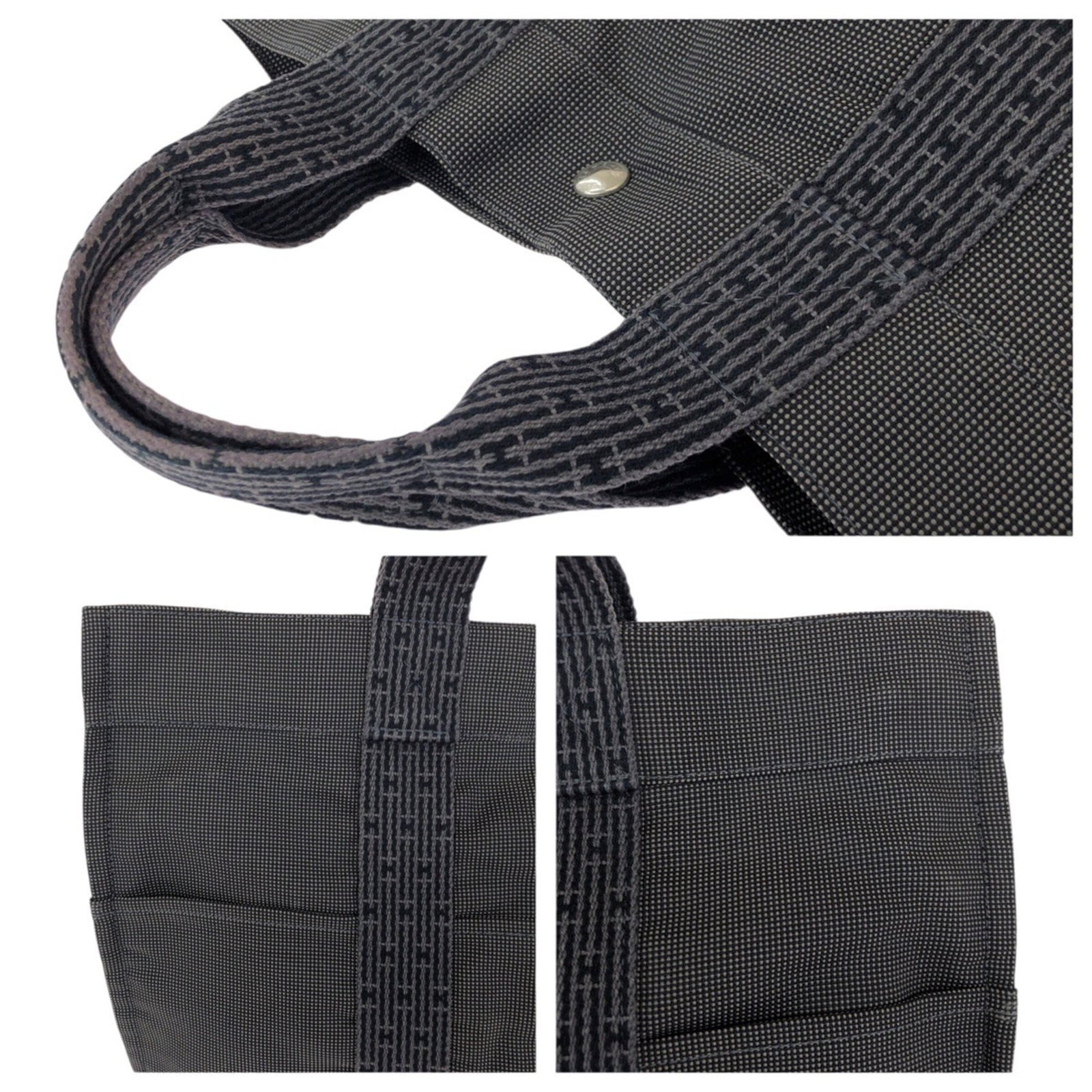 Polyester Polyamide Handbag Tote Hermes - 5