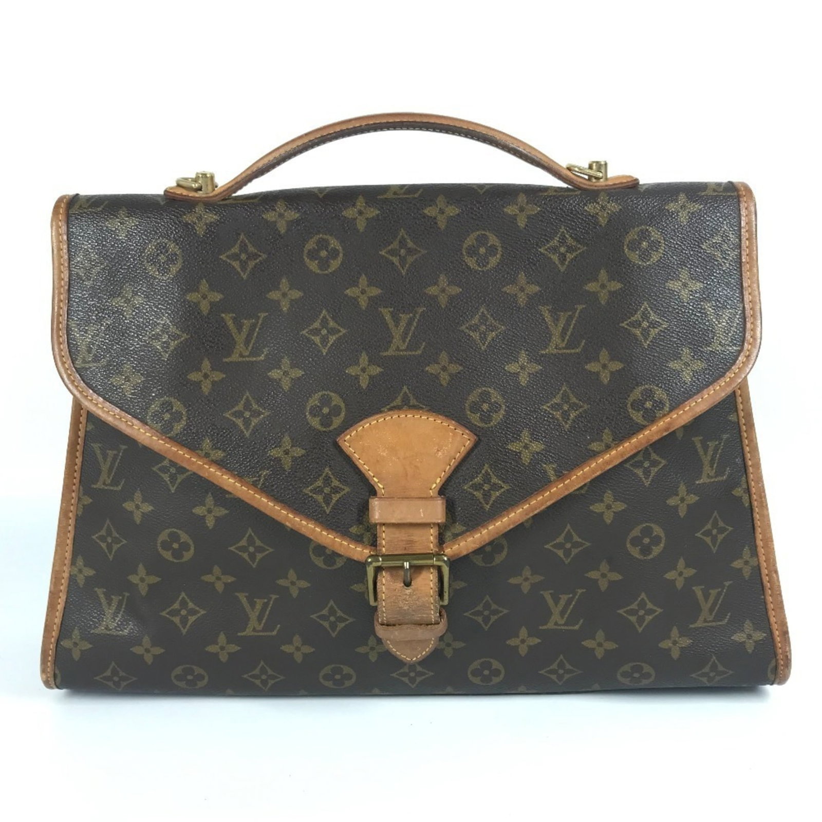 Louis Vuitton Handbag Shoulder Bag Monogram Canvas: Louis Vuitton Handbag Shoulder Bag Monogram Canvas Monogram canvas and classic design come together in this timeless Louis Vuitton shoulder bag, crafted from high-quality materials with a rich brown c
