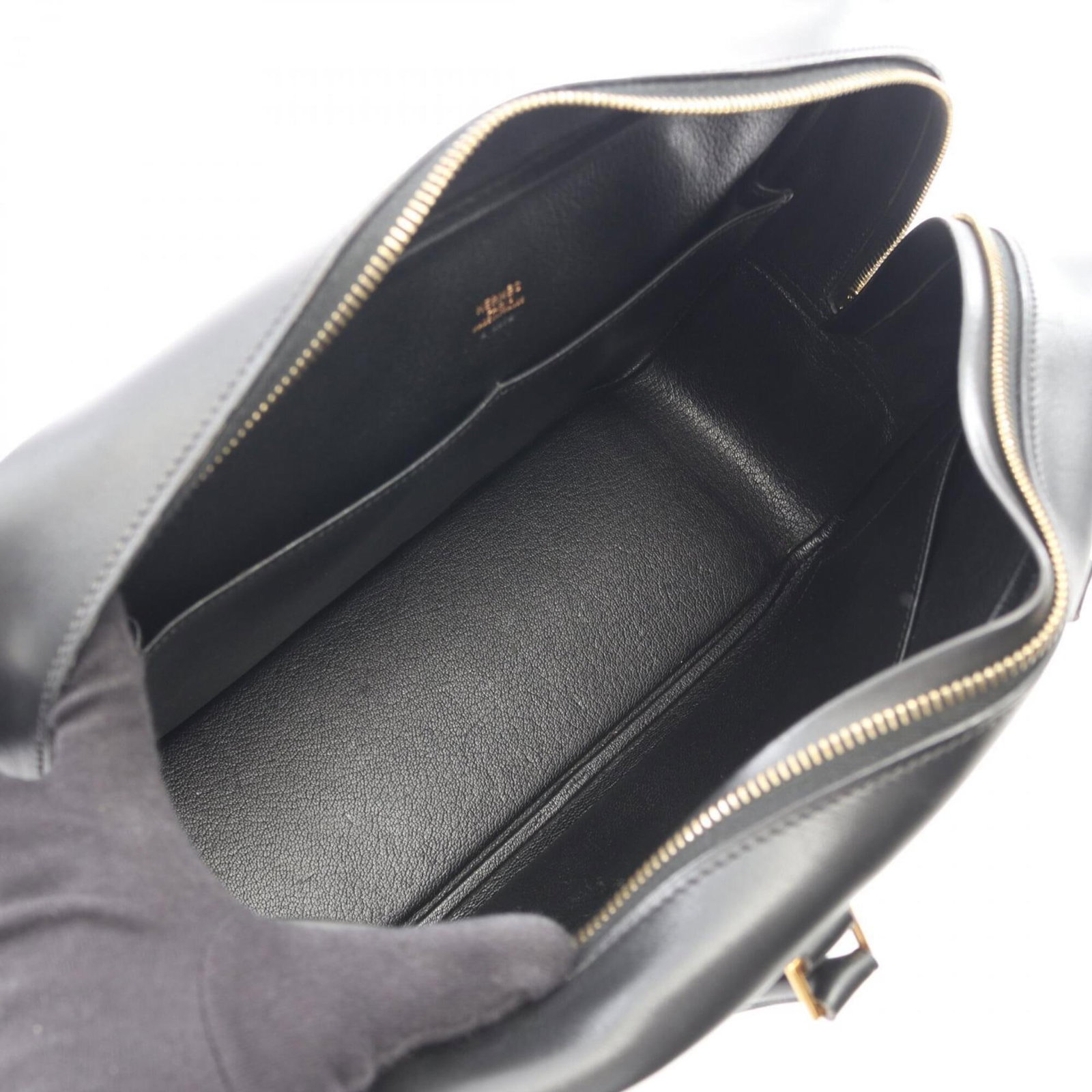 Handbag Leather by Hermes - 3
