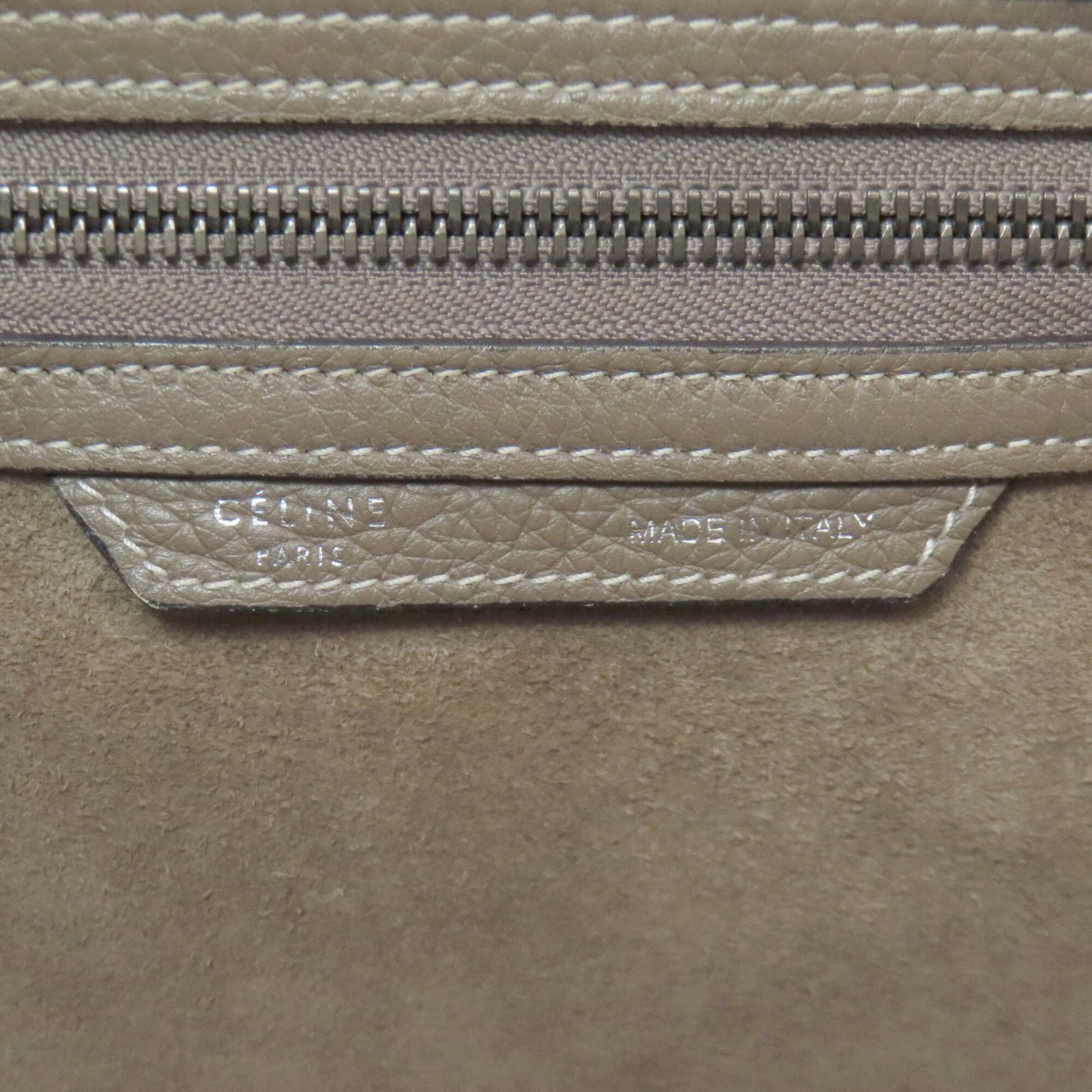Handbag Celine Leather - 6