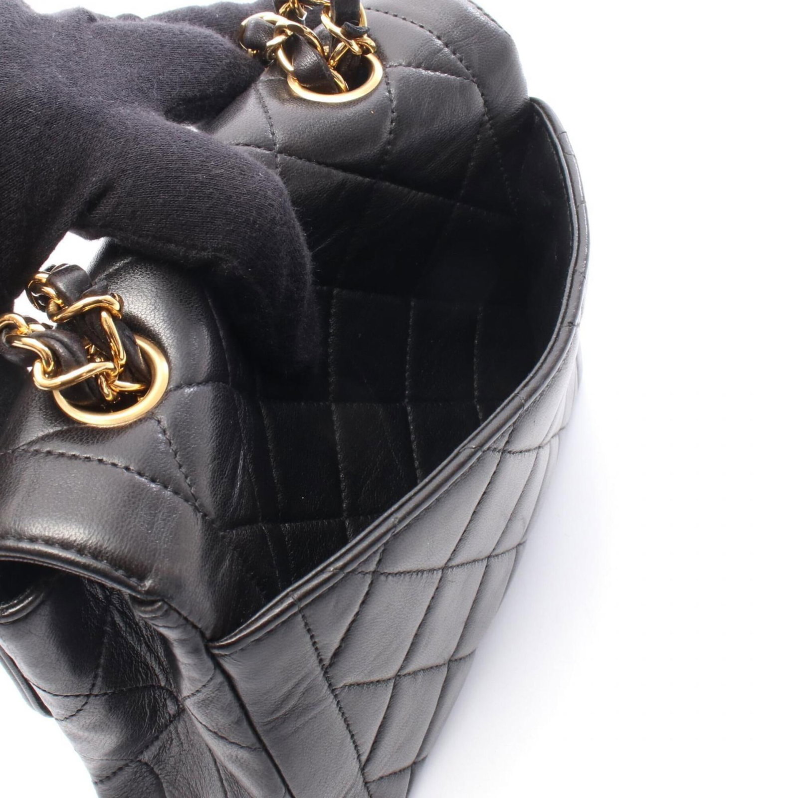 Leather Handbag Chanel - 6