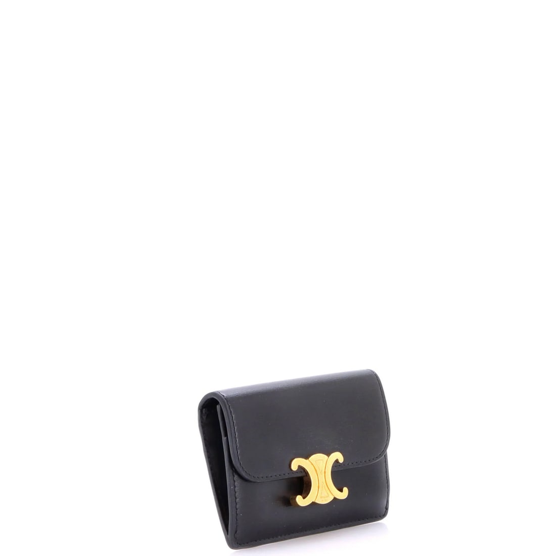 Celine Triomphe Card Case Leather - 2