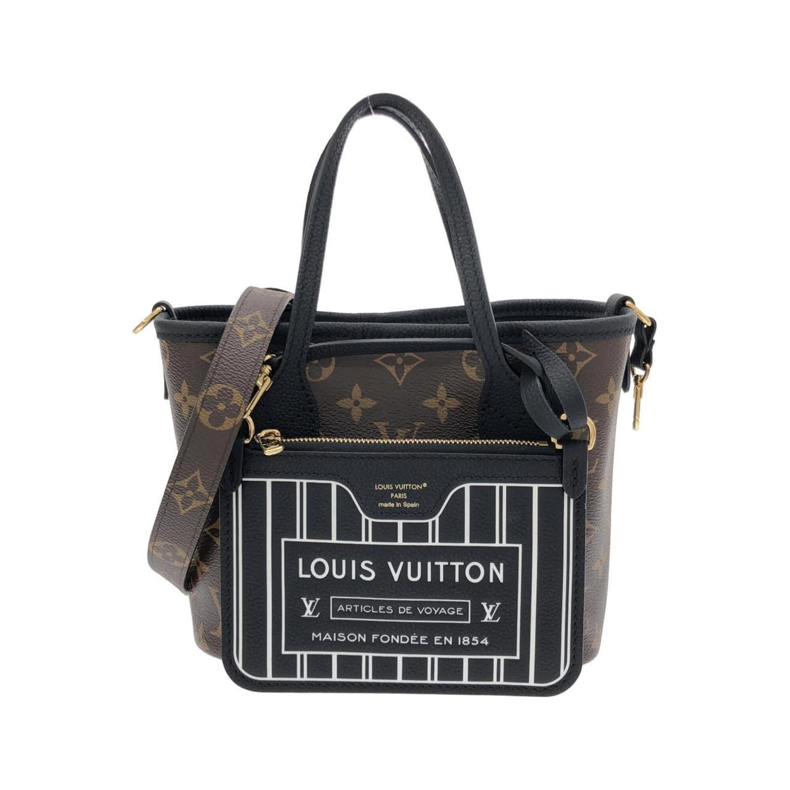 Canvas Leather Coated Pouch Handbag Louis Vuitton: Canvas Leather Coated Pouch Handbag Louis Vuitton Canvas Leather Coated Pouch Handbag Louis Vuitton - A sleek and stylish accessory, this black leather pouch features a signature Louis Vuitton design