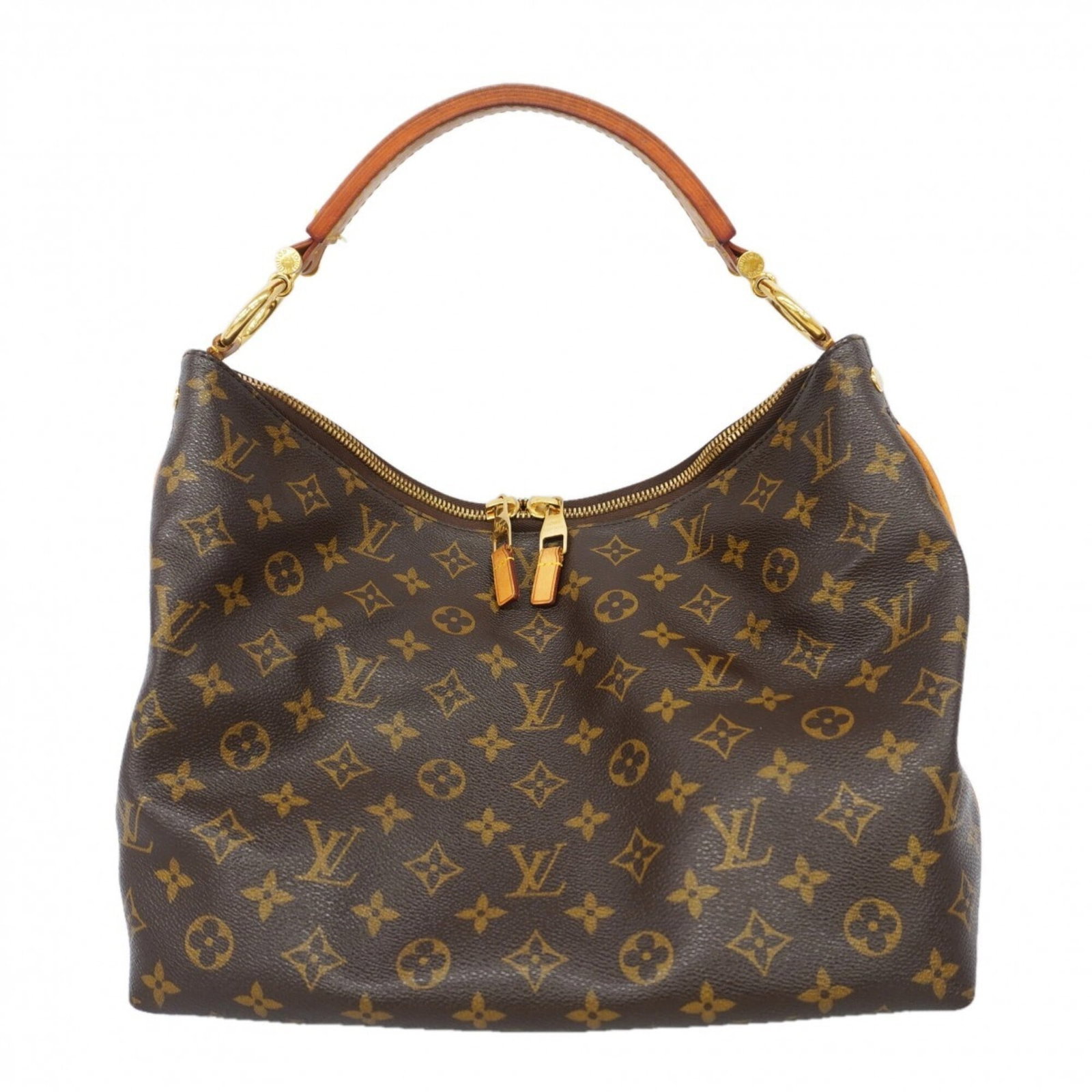 Louis Vuitton Handbag: Louis Vuitton Handbag Brown Louis Vuitton Handbag with Dimensions 26cm x 31cm x 13cm. This handbag features the classic design and signature monogram pattern of Louis Vuitton, a timeless and iconic