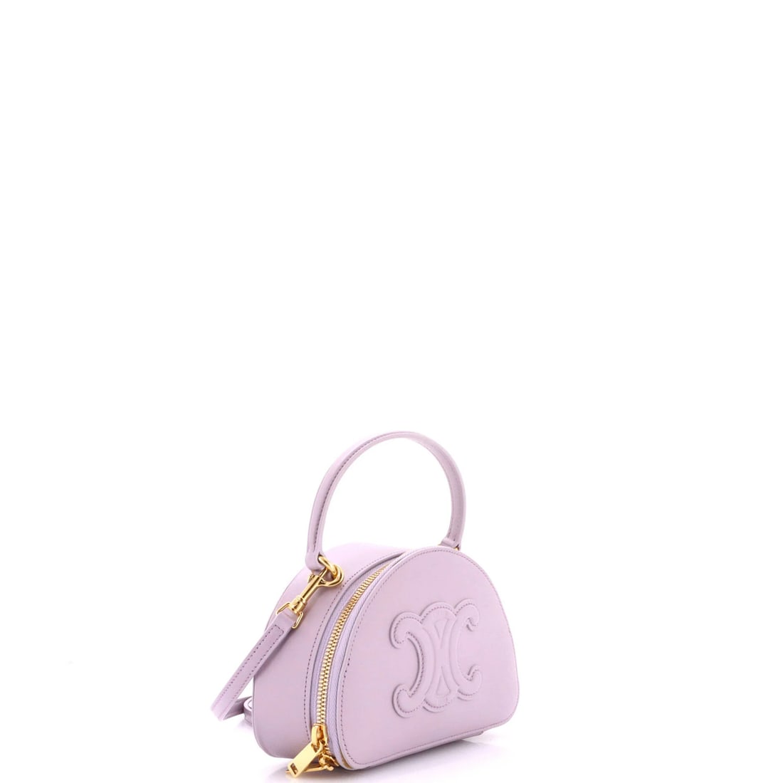 Case leather small half moon Celine - 2