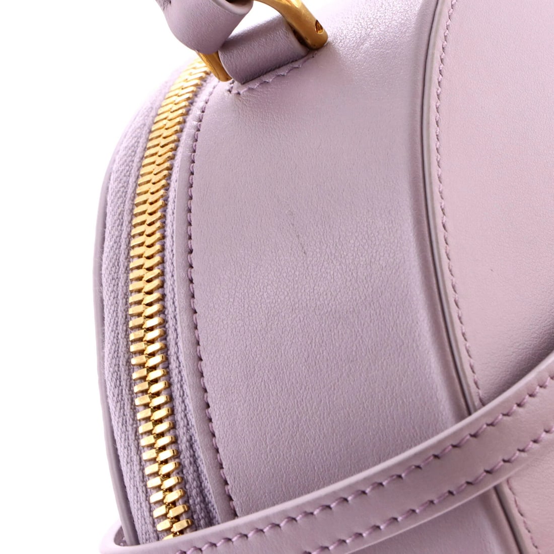 Case leather small half moon Celine - 7
