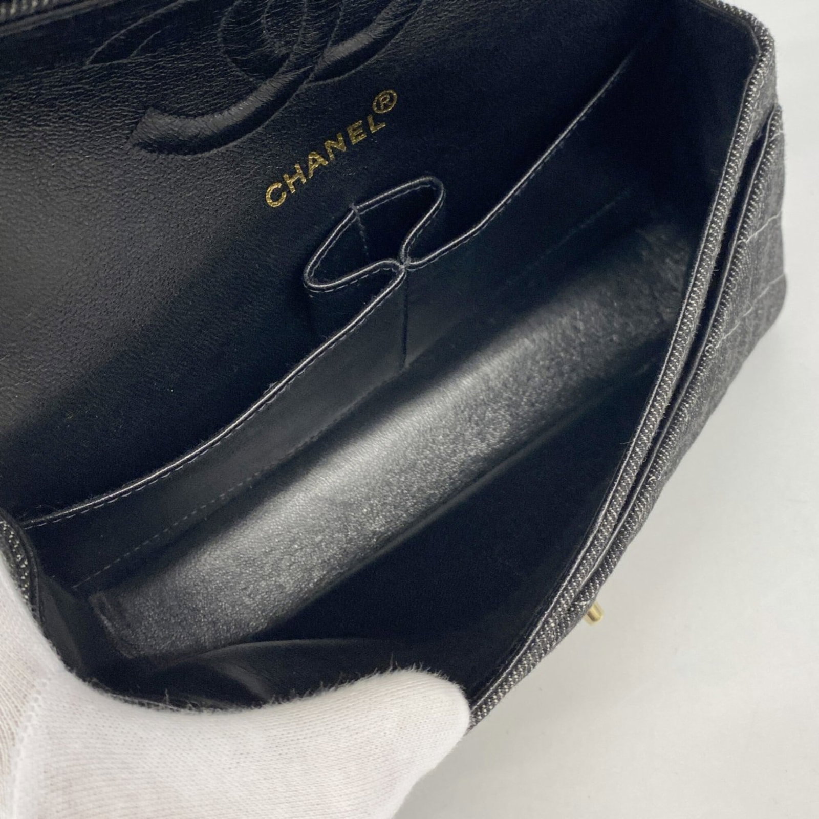 Denim Chanel Shoulder Bag - 4