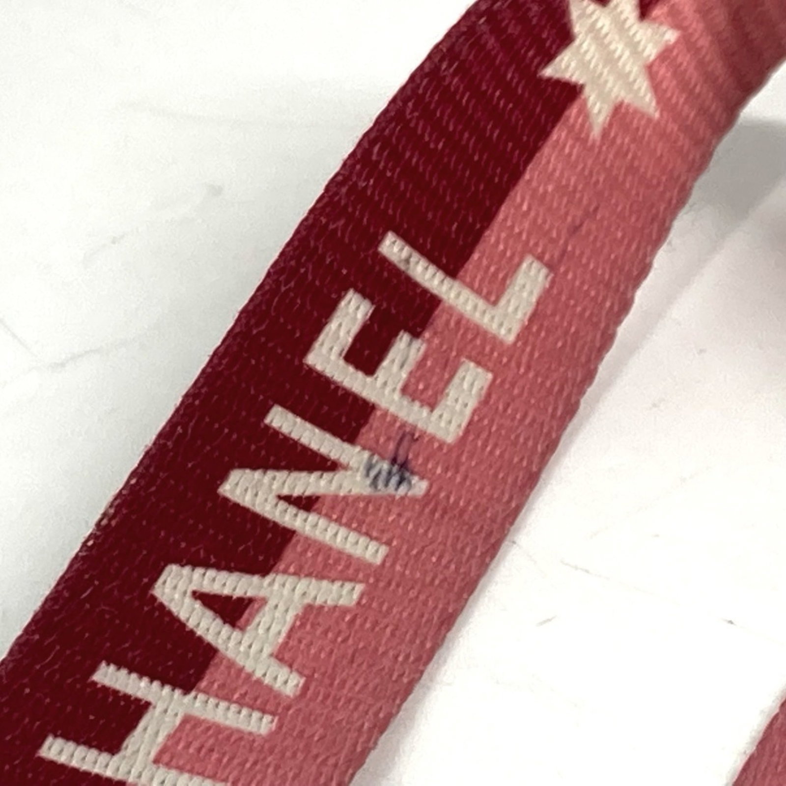 Canvas Chanel neck strap - 8