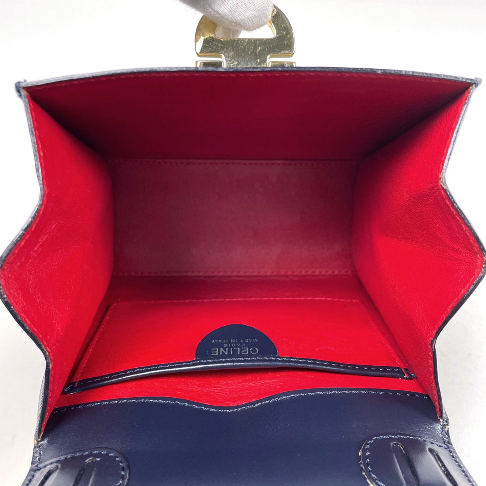 Handbag Celine Leather - 10