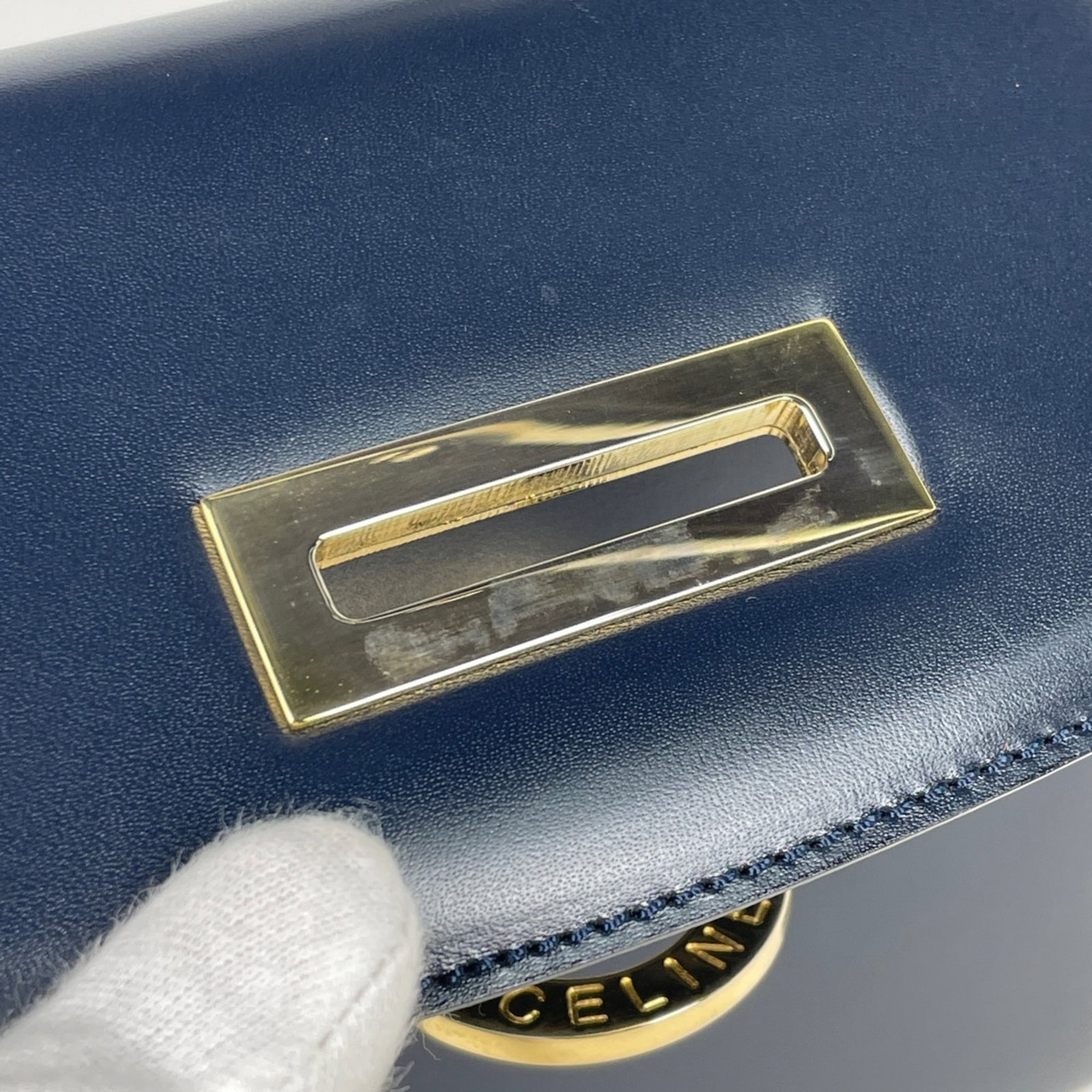 Handbag Celine Leather - 4