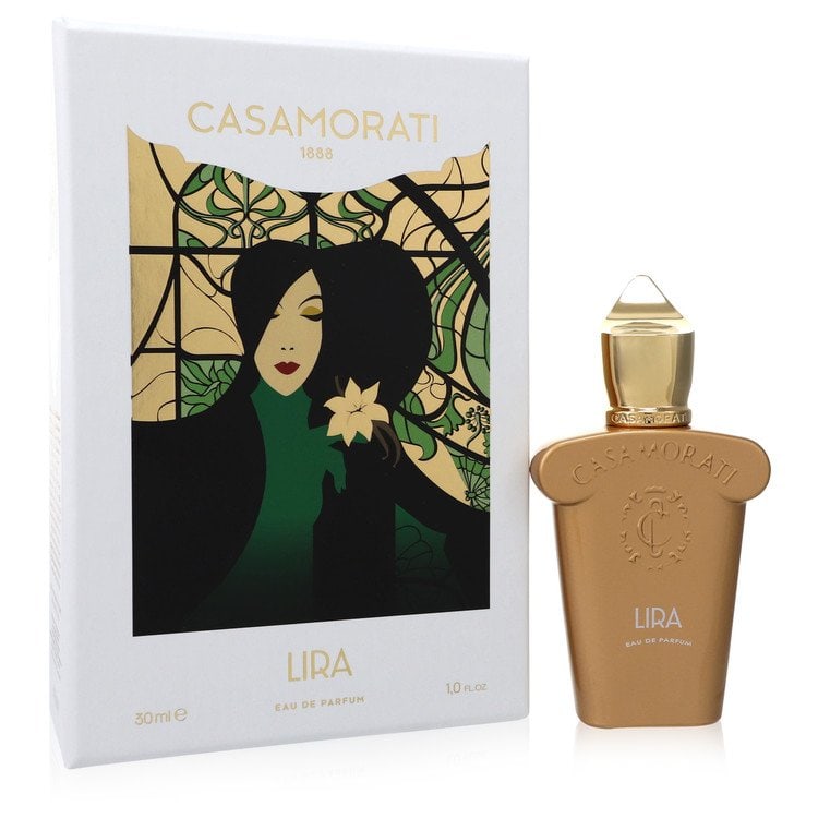 Lira by Xerjoff Eau De Parfum Spray 1 oz: Lira by Xerjoff Eau De Parfum Spray 1 oz Lira by Xerjoff Eau De Parfum Spray is a sweet, citrus scent for women. Notable features include its opening with blood orange and bergamot, combined with swee