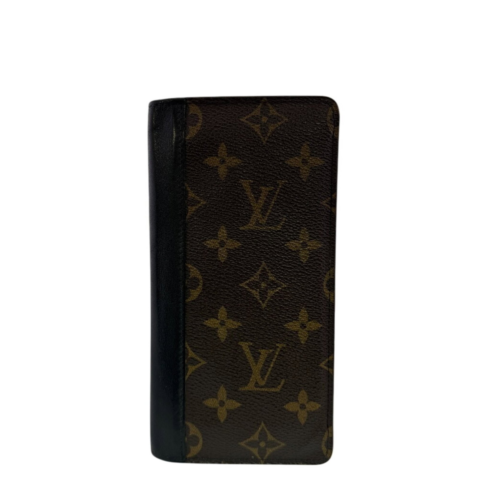 Long Wallet Bi Fold Leather Louis Vuitton: Long Wallet Bi Fold Leather Louis Vuitton Long Wallet Bi Fold Leather Louis Vuitton - A classic bi-fold leather wallet from the iconic Louis Vuitton brand, featuring black leather construction and a