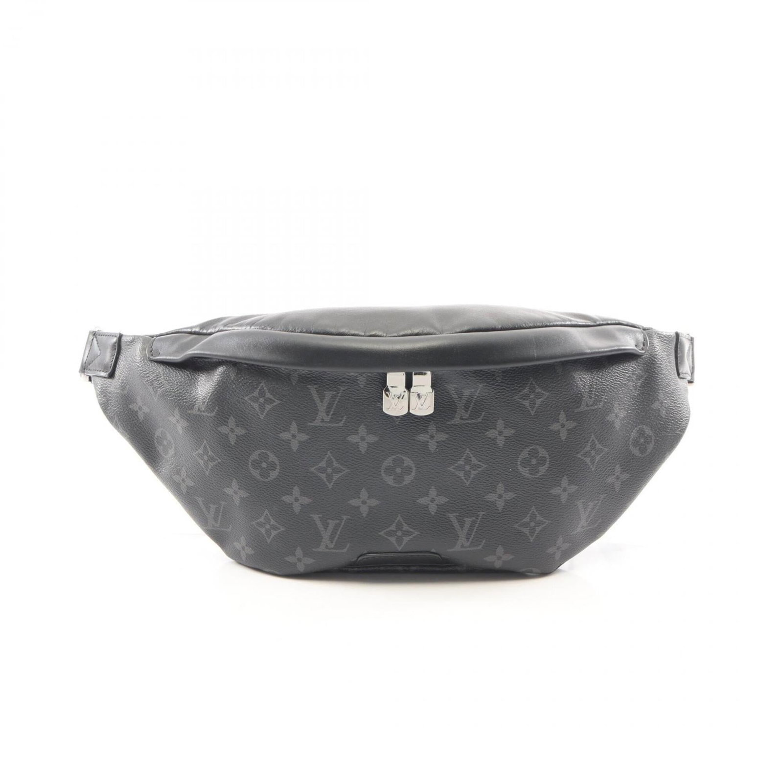 Fanny Pack Eclipse Monogram Louis Vuitton: Fanny Pack Eclipse Monogram Louis Vuitton Monogram Eclipse Fanny Pack by Louis Vuitton. This sleek fanny pack features the iconic Monogram Eclipse pattern in black, adding a touch of timeless style to