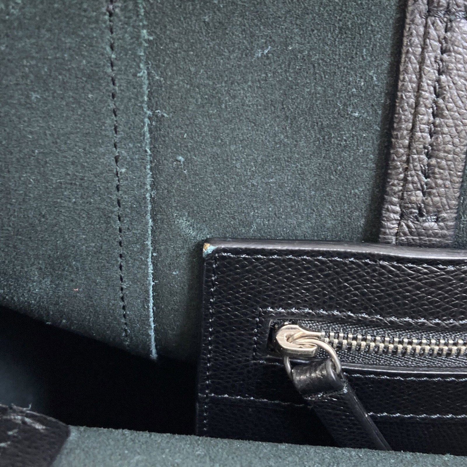 Handbag Celine Leather - 9