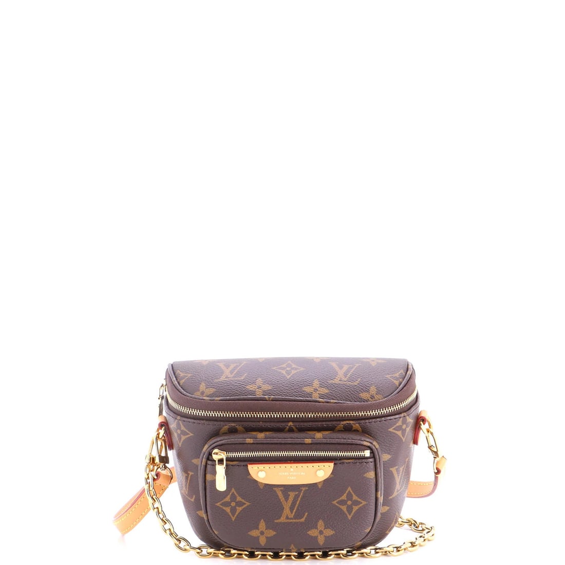 Mini canvas bag monogram Louis Vuitton: Mini canvas bag monogram Louis Vuitton Brown Mini Louis Vuitton Monogram Canvas Belt Bag with Gold Hardware. This mini canvas bag features the iconic monogram pattern and gold hardware, showcasing a