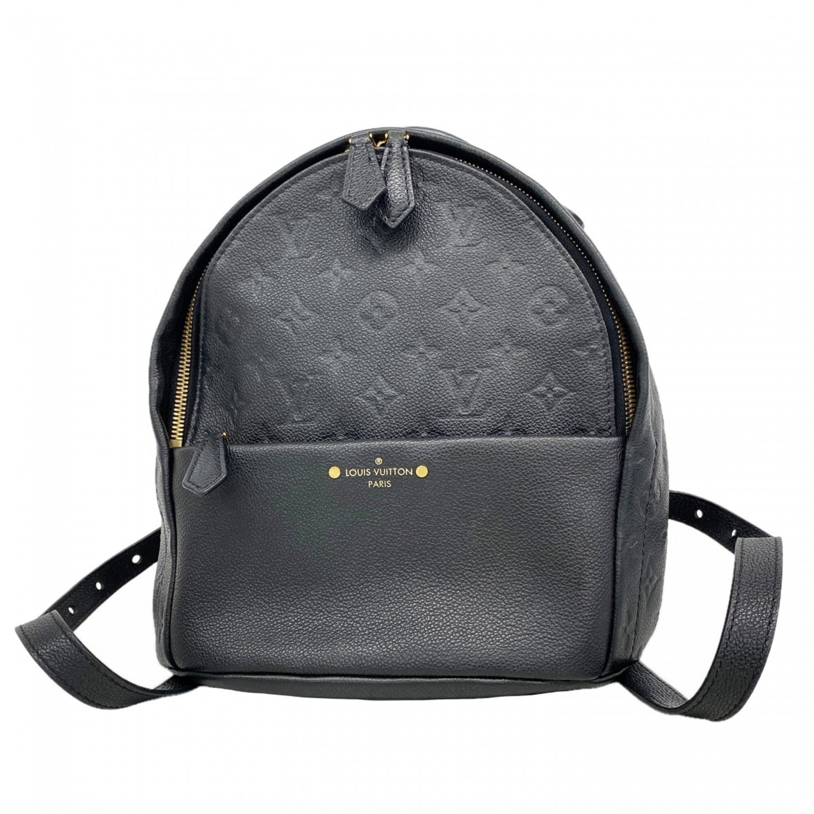 Louis Vuitton Backpack: Louis Vuitton Backpack Noir Louis Vuitton Backpack. This women's backpack features the iconic monogram pattern and measures 27cm x 24cm x 13cm, making it a stylish and functional accessory. With its