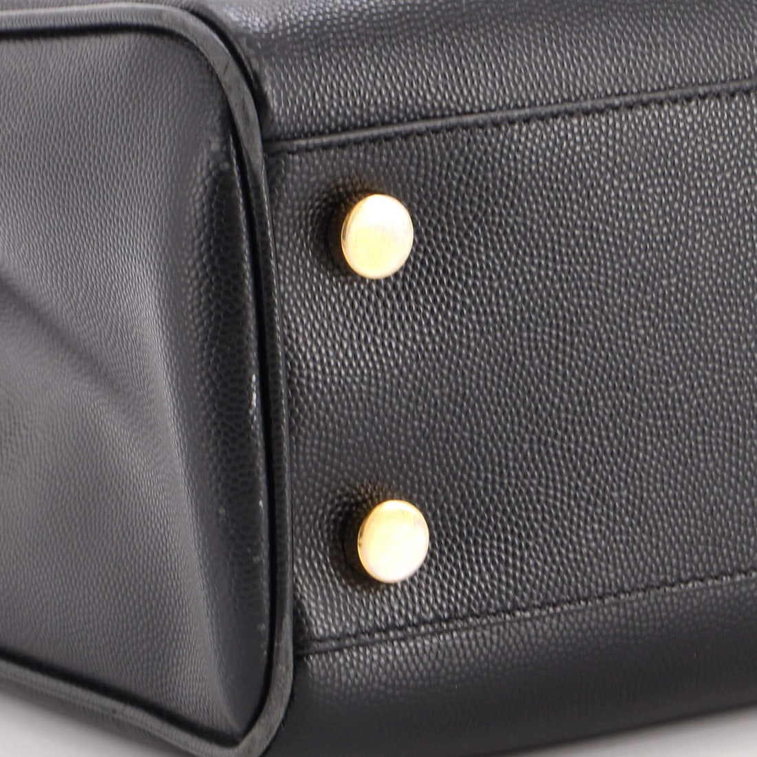 Leather Monogram Large Shopper Saint Classic - 6