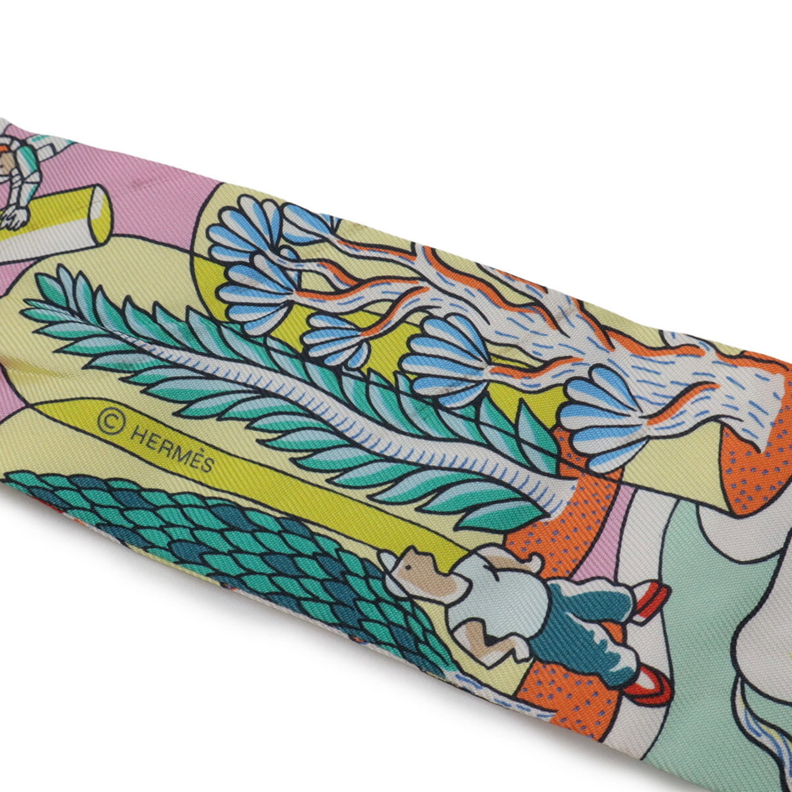 Hermes Silk Scarf - 5