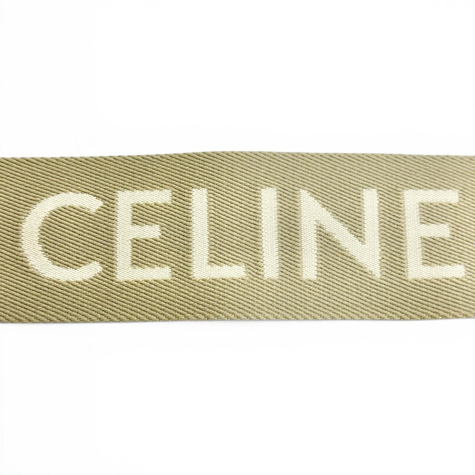 Canvas Leather Strap Celine - 5