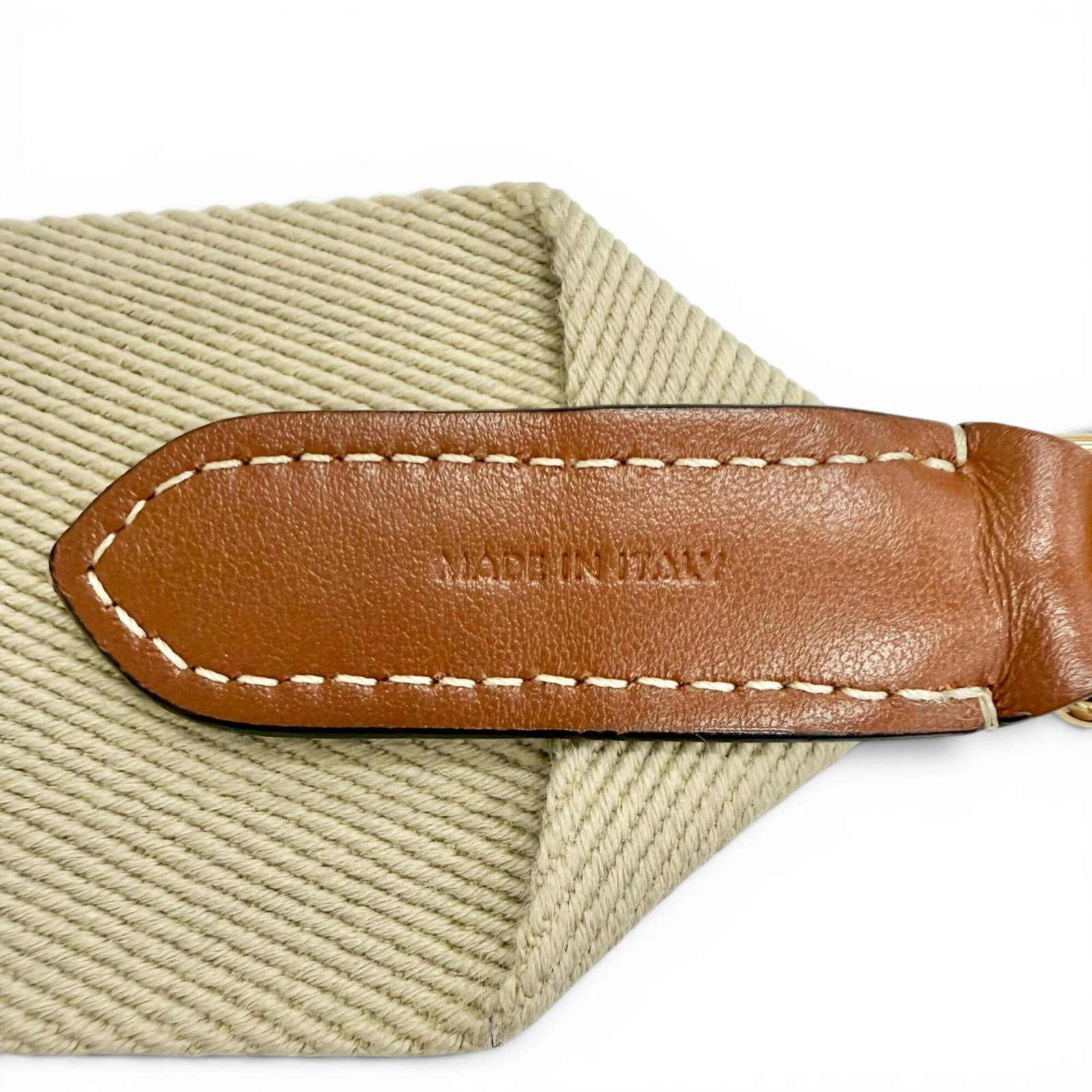 Canvas Leather Strap Celine - 8