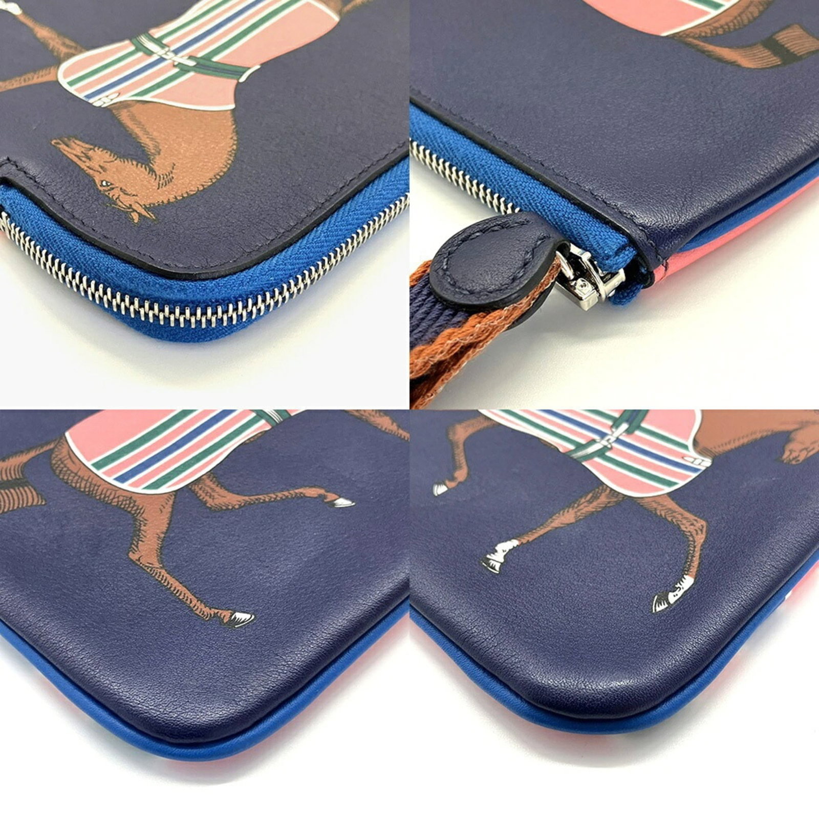 Leather Pouch Hermes - 3