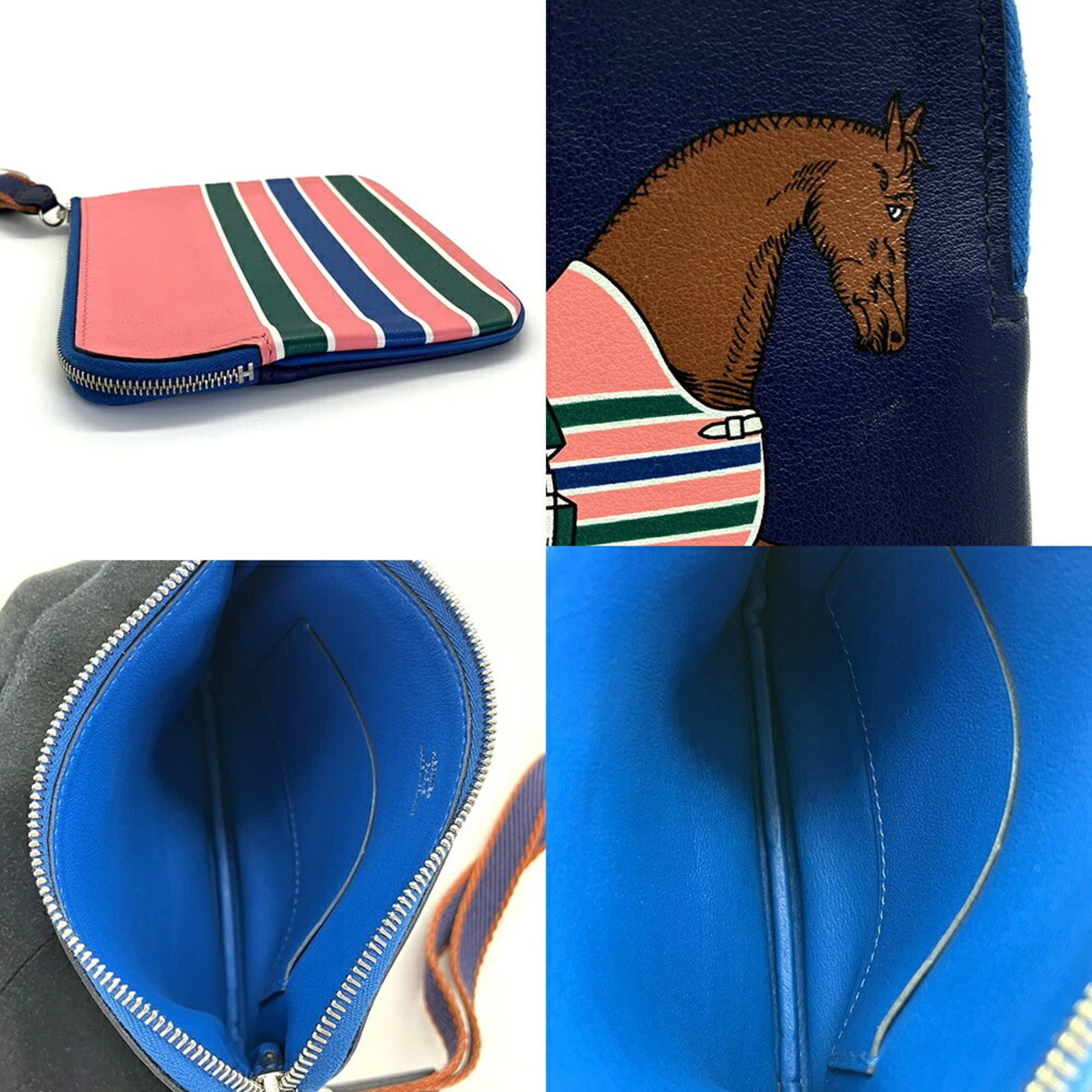 Leather Pouch Hermes - 4