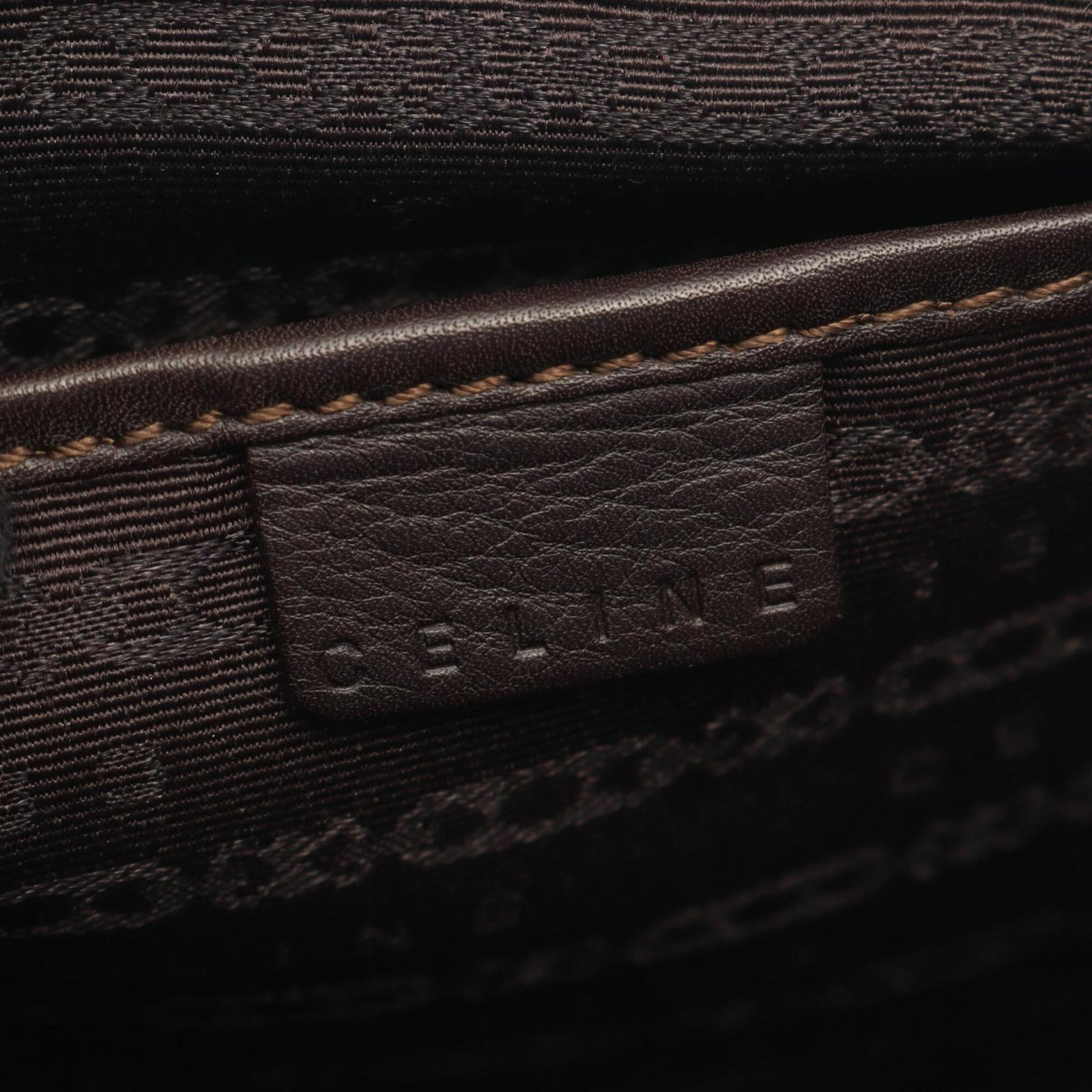 Handbag Celine Leather - 4