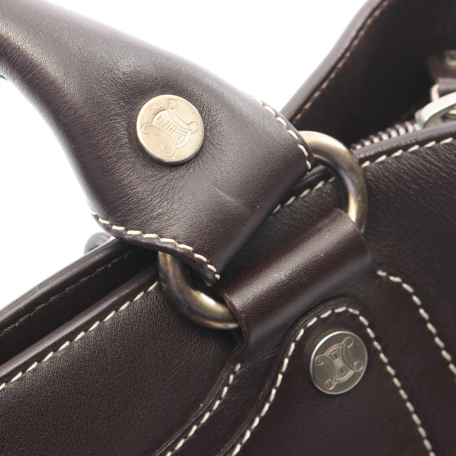Handbag Celine Leather - 7