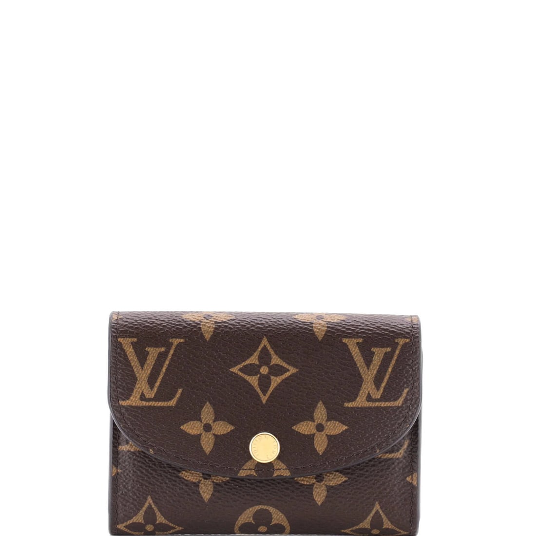 Monogram Canvas Coin Purse by Louis Vuitton: Monogram Canvas Coin Purse by Louis Vuitton Small, elegant, and perfectly monogrammed, this Louis Vuitton Rosalie Coin Purse boasts a timeless design in rich brown canvas. The interior features a