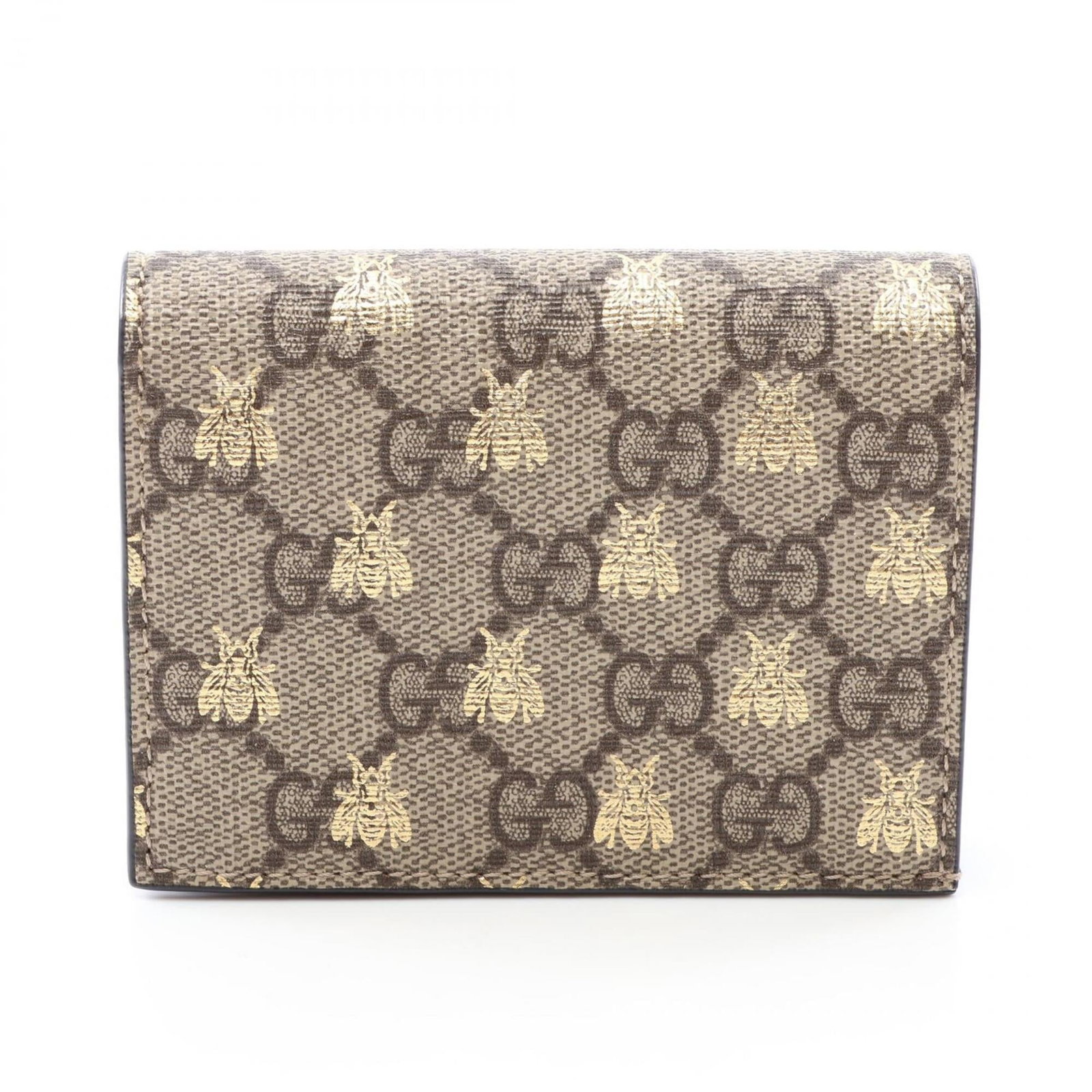 Supreme leather bi fold wallet gg gucci: Supreme leather bi fold wallet gg gucci Gucci's Supreme leather bi-fold wallet boasts a classic design with a unique twist, featuring the iconic GG Supreme pattern in beige. This stylish accessory mea