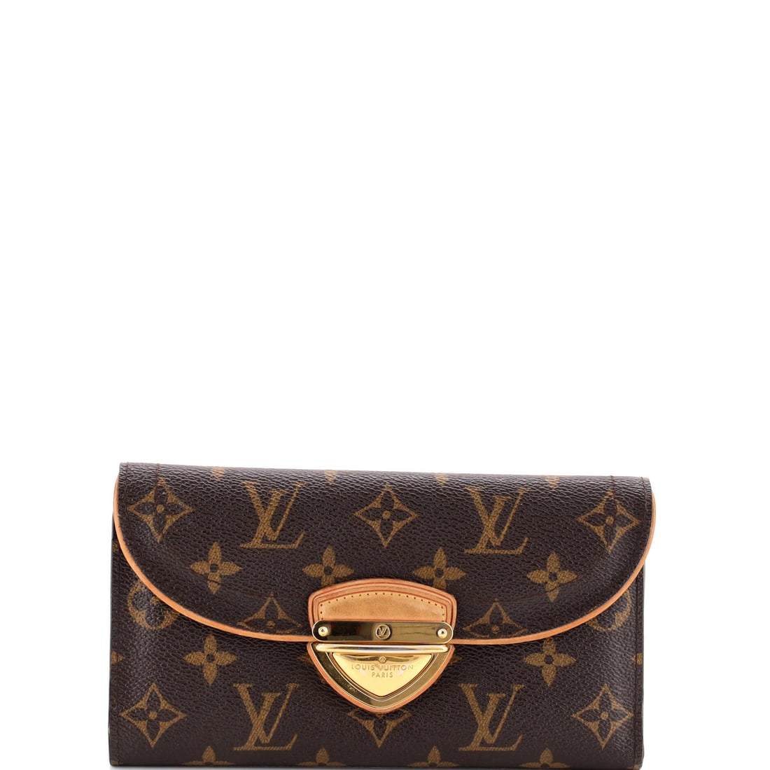 Canvas Wallet Monogram Louis Vuitton Eugenie: Canvas Wallet Monogram Louis Vuitton Eugenie Brown Louis Vuitton Eugenie Monogram Canvas Wallet with Gold Hardware. This canvas wallet features the iconic monogram pattern and gold hardware, showcasin
