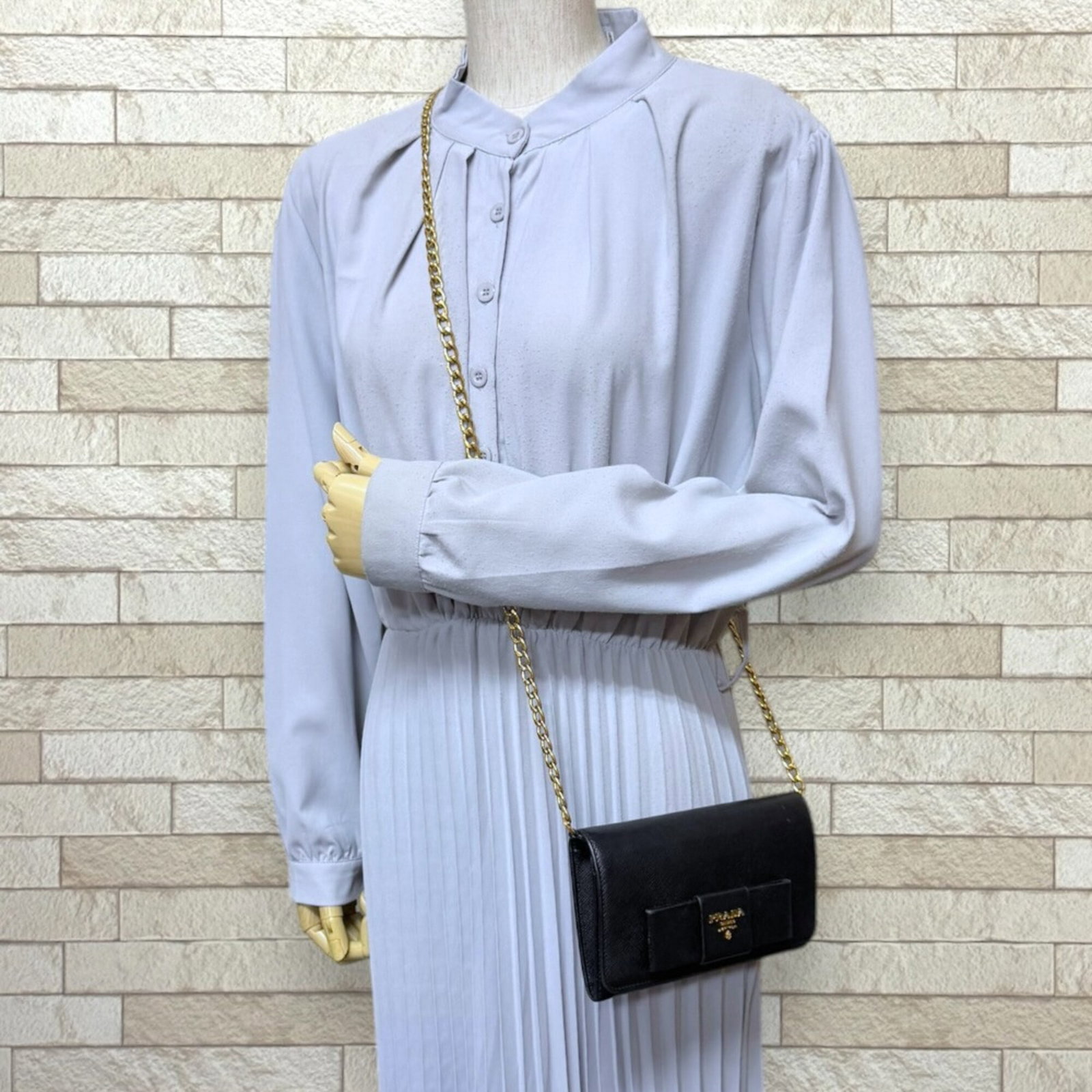 Shoulder Bag Leather by Prada - 2