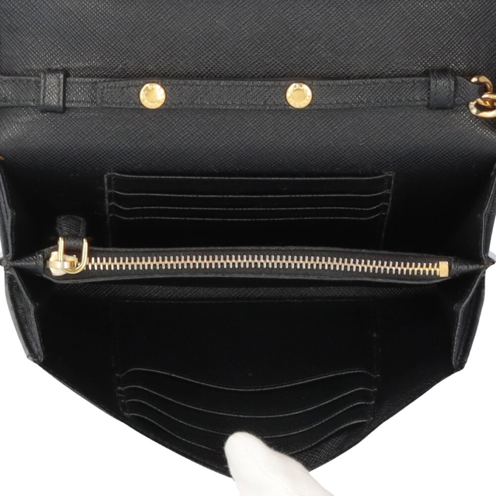 Shoulder Bag Leather by Prada - 6