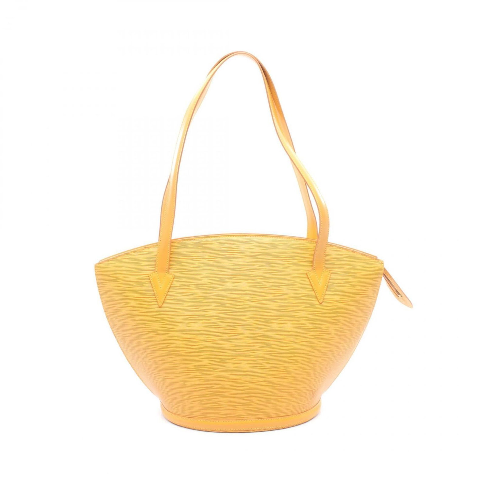 Louis Vuitton Handbag Shoulder Bag Epi Leather: Louis Vuitton Handbag Shoulder Bag Epi Leather Yellow Epi Leather Louis Vuitton Shoulder Bag, 30cm x 26cm x 16.5cm. This shoulder bag features iconic Epi leather from renowned luxury brand Louis