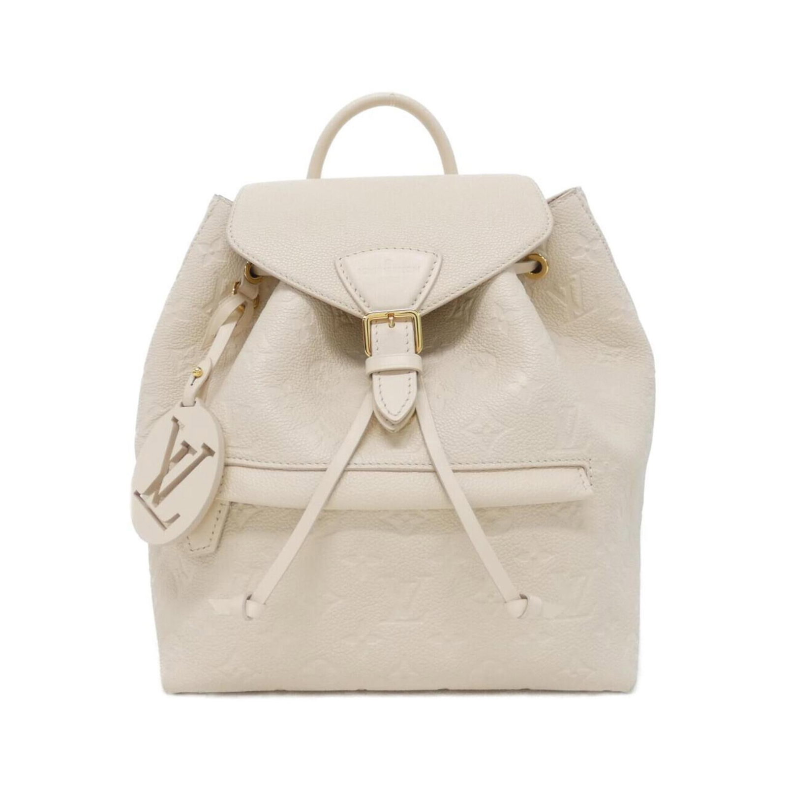 Leather Louis Vuitton Backpack