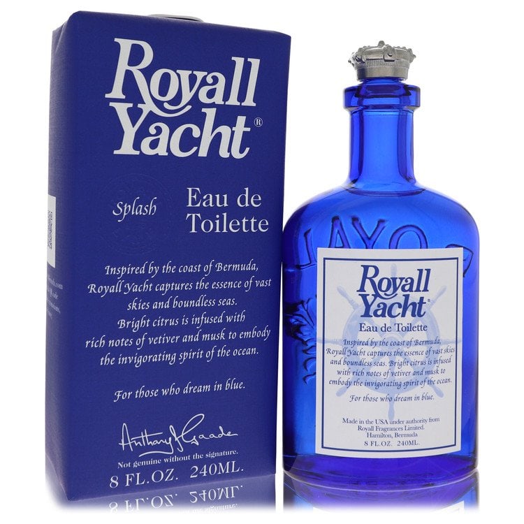 Royall Yacht by Royall Fragrances Eau De Toilette 8 oz: Royall Yacht by Royall Fragrances Eau De Toilette 8 oz 8 oz Eau De Toilette by Royall Fragrances, a men's cologne from the esteemed brand. This scent is part of the popular Royall Yacht fragrance