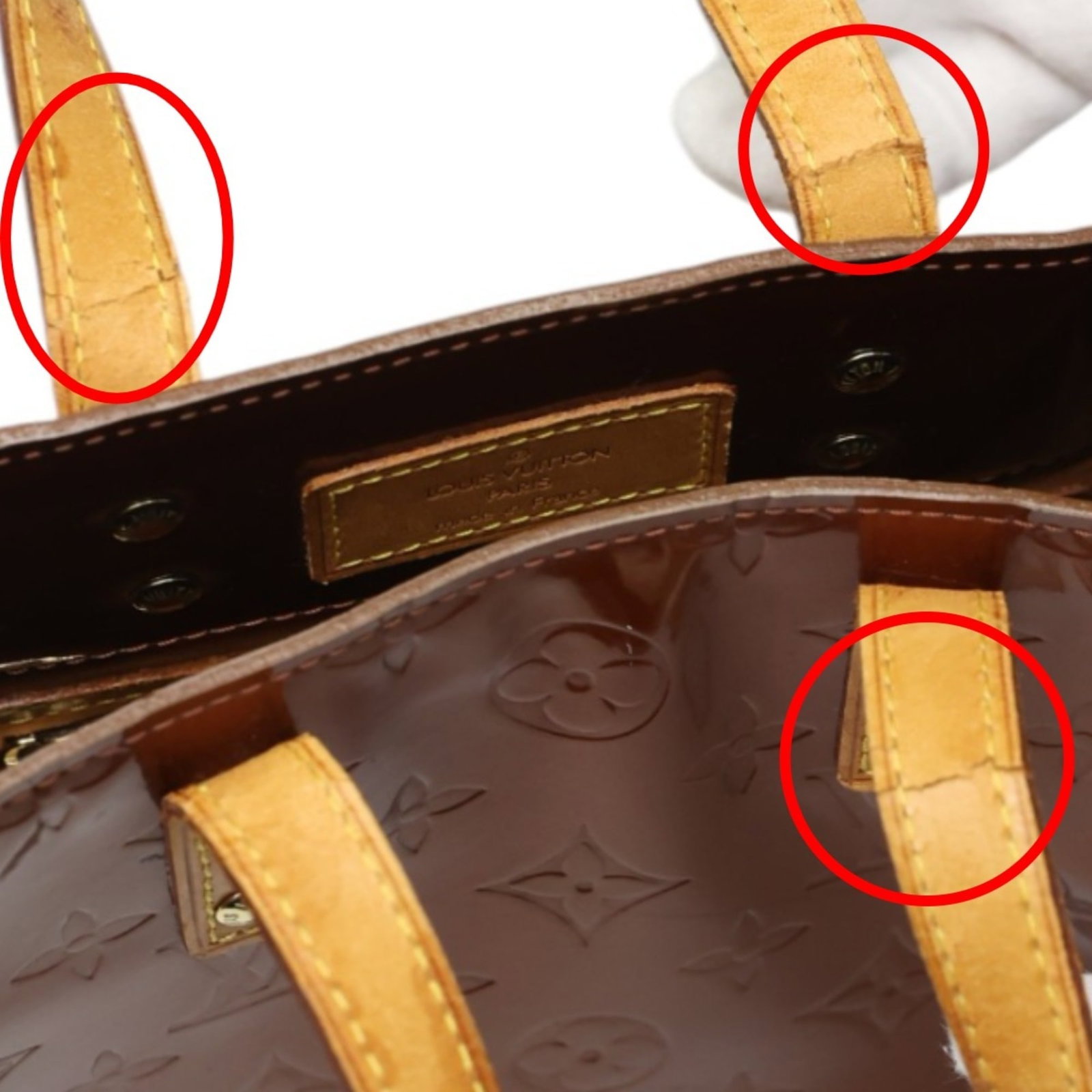 Louis Vuitton Handbag Monogram Vernis - 15
