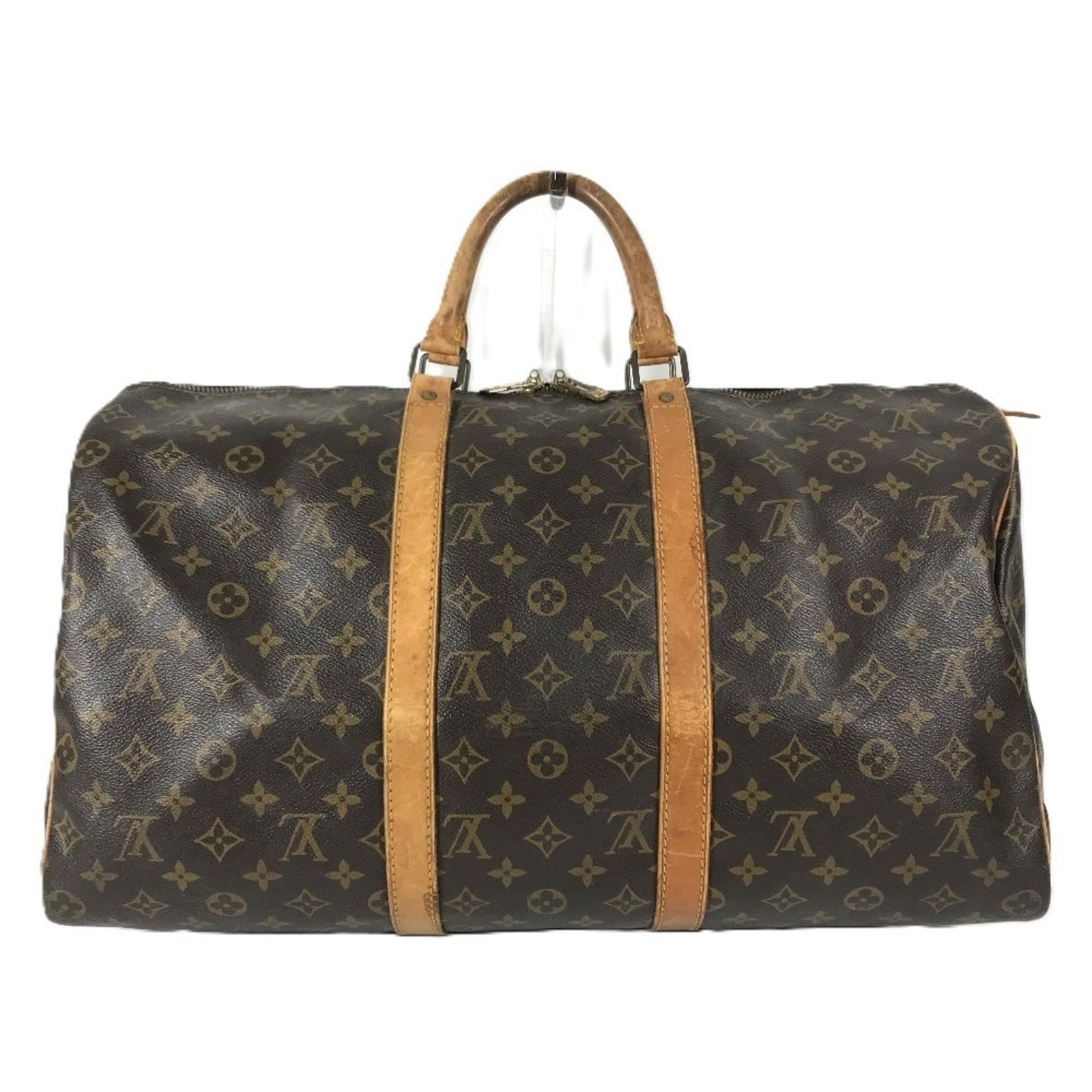 Handbag with Monogram Louis Vuitton Bag from Boston: Handbag with Monogram Louis Vuitton Bag from Boston This Louis Vuitton Boston bag features the iconic monogram pattern in brown and galle, showcasing the brand's signature style. Made from
