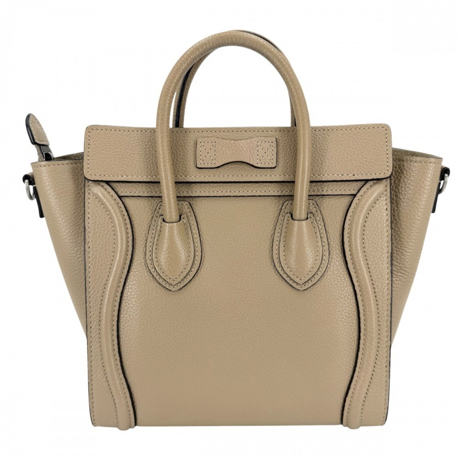 Celine Handbag Shoulder Bag Leather - 2
