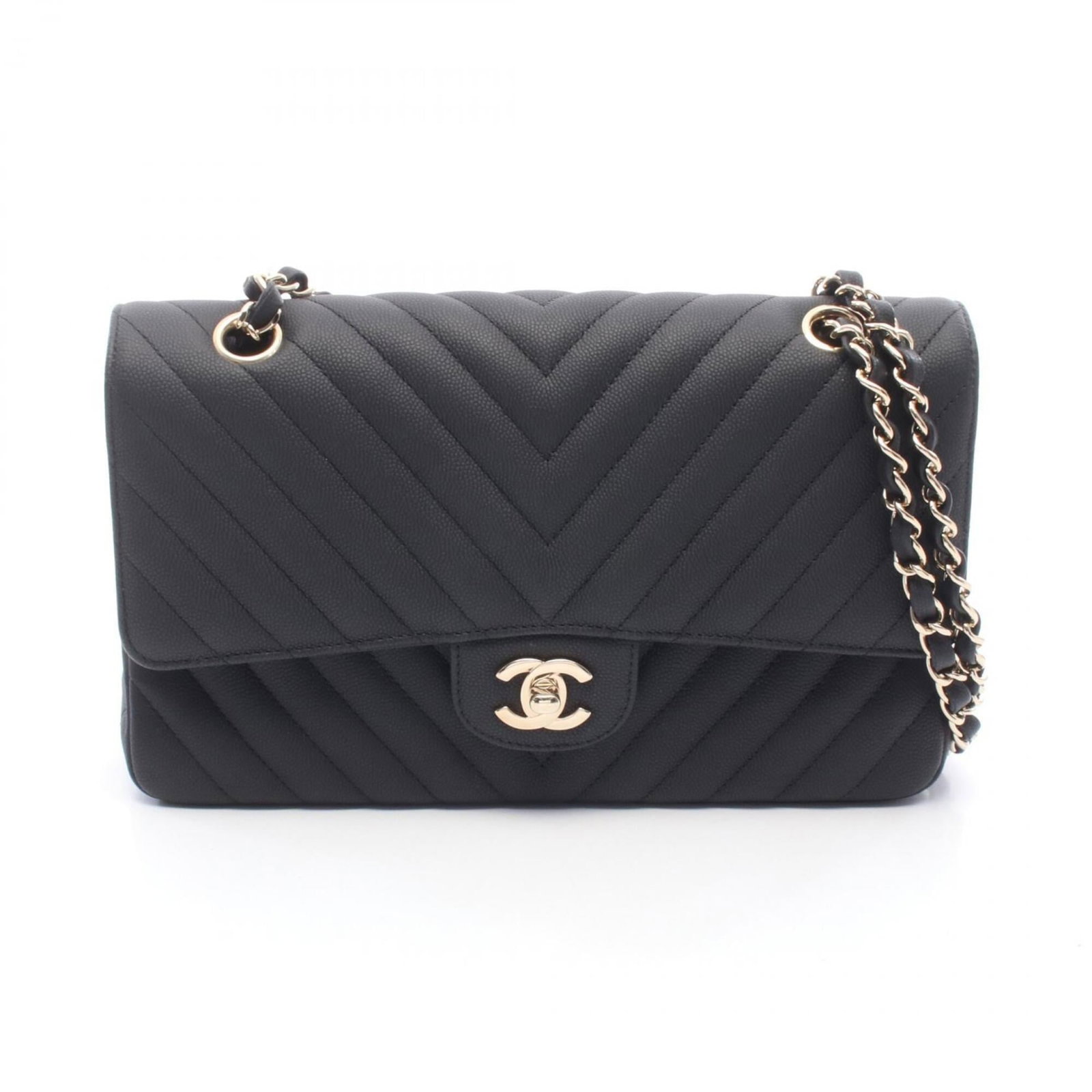 Calfskin handbag bag shoulder Chanel: Calfskin handbag bag shoulder Chanel Calfskin handbag bag shoulder Chanel features black grained calfskin and gold hardware, showcasing classic Chanel style. Made from high-quality material, its