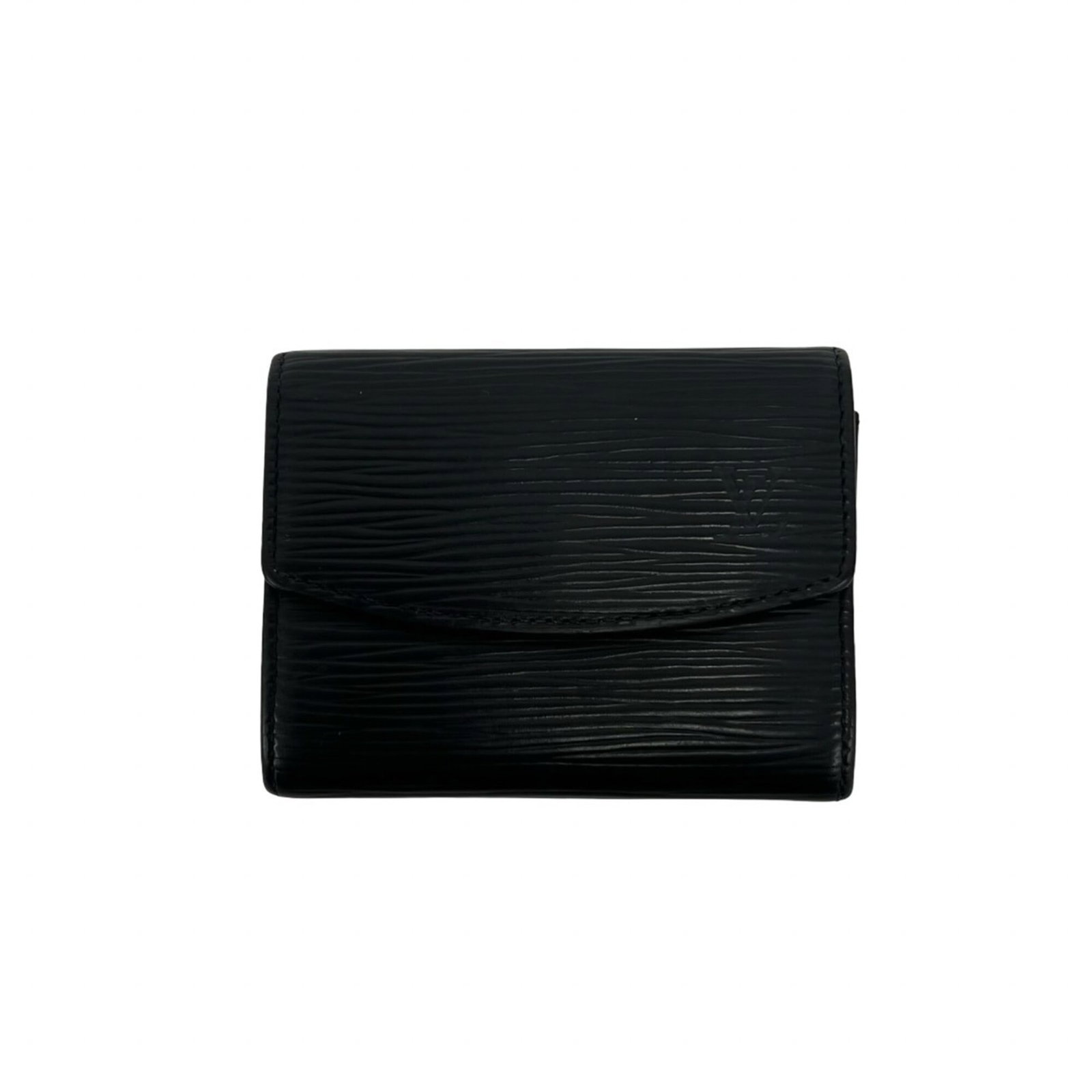 Louis Vuitton Coin Purse Coin Case Leather: Louis Vuitton Coin Purse Coin Case Leather The Louis Vuitton Coin Purse Coin Case Leather is a sleek and sophisticated accessory, featuring the iconic monogram pattern in black leather. This compact c