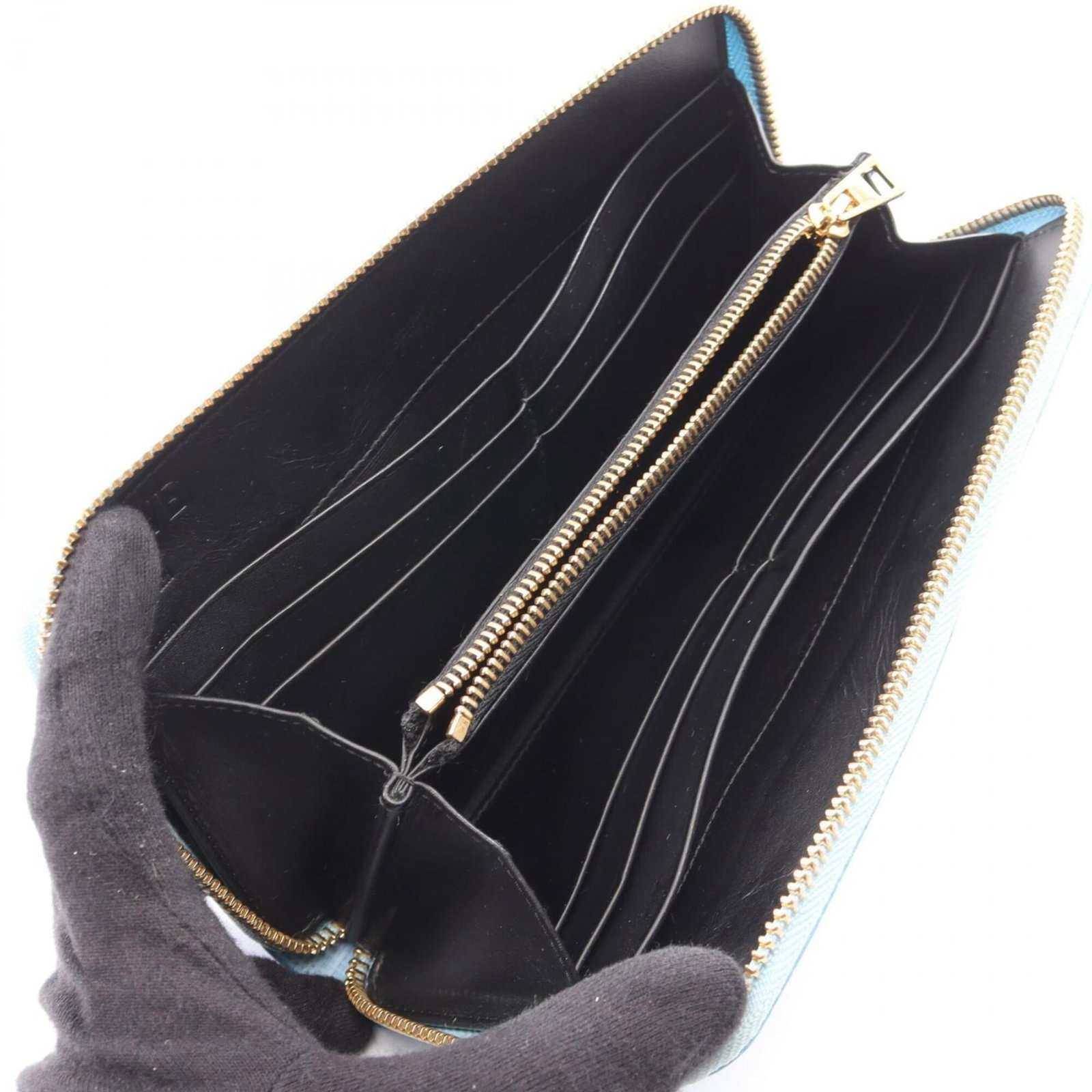 Long Wallet Bi Fold Leather - 3