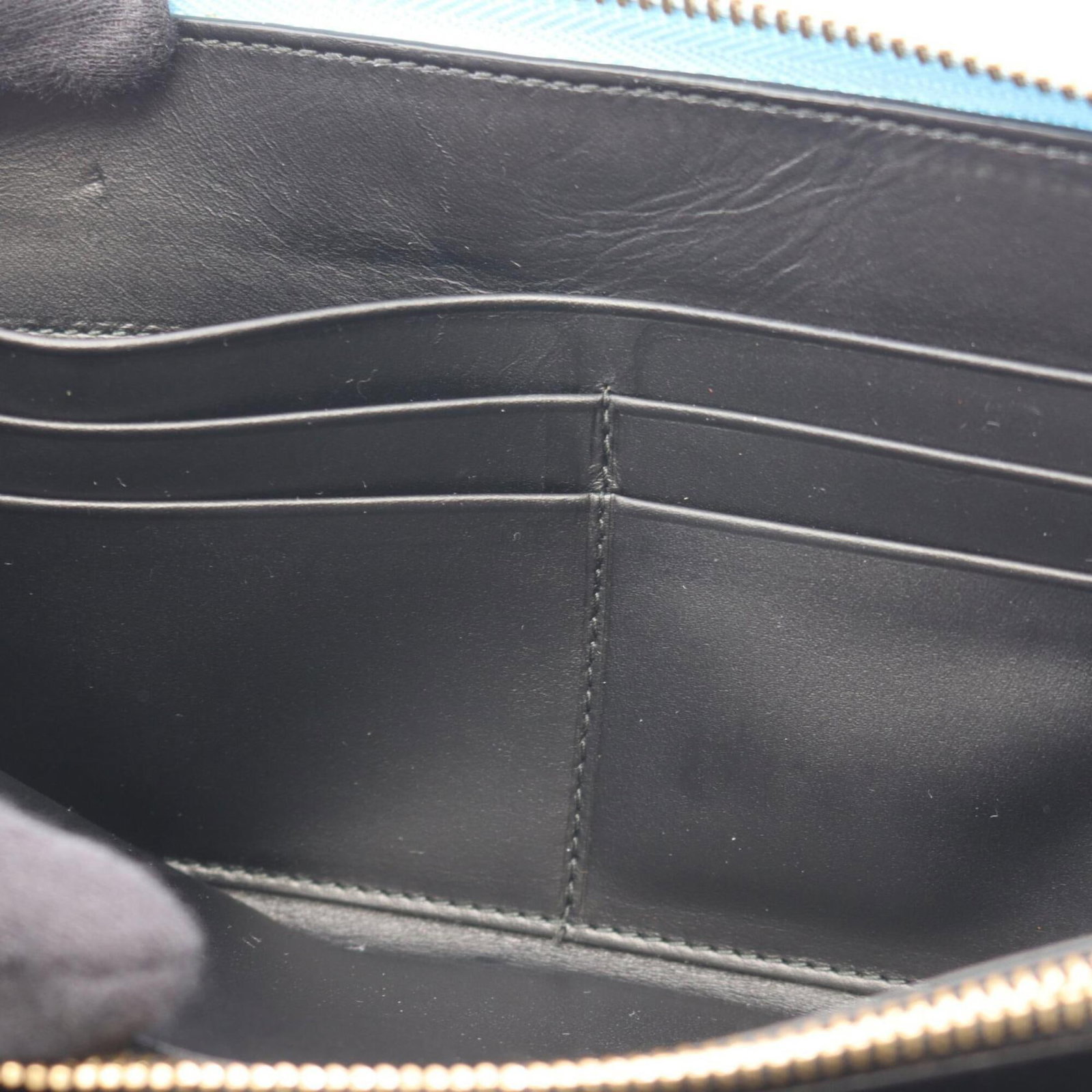 Long Wallet Bi Fold Leather - 6