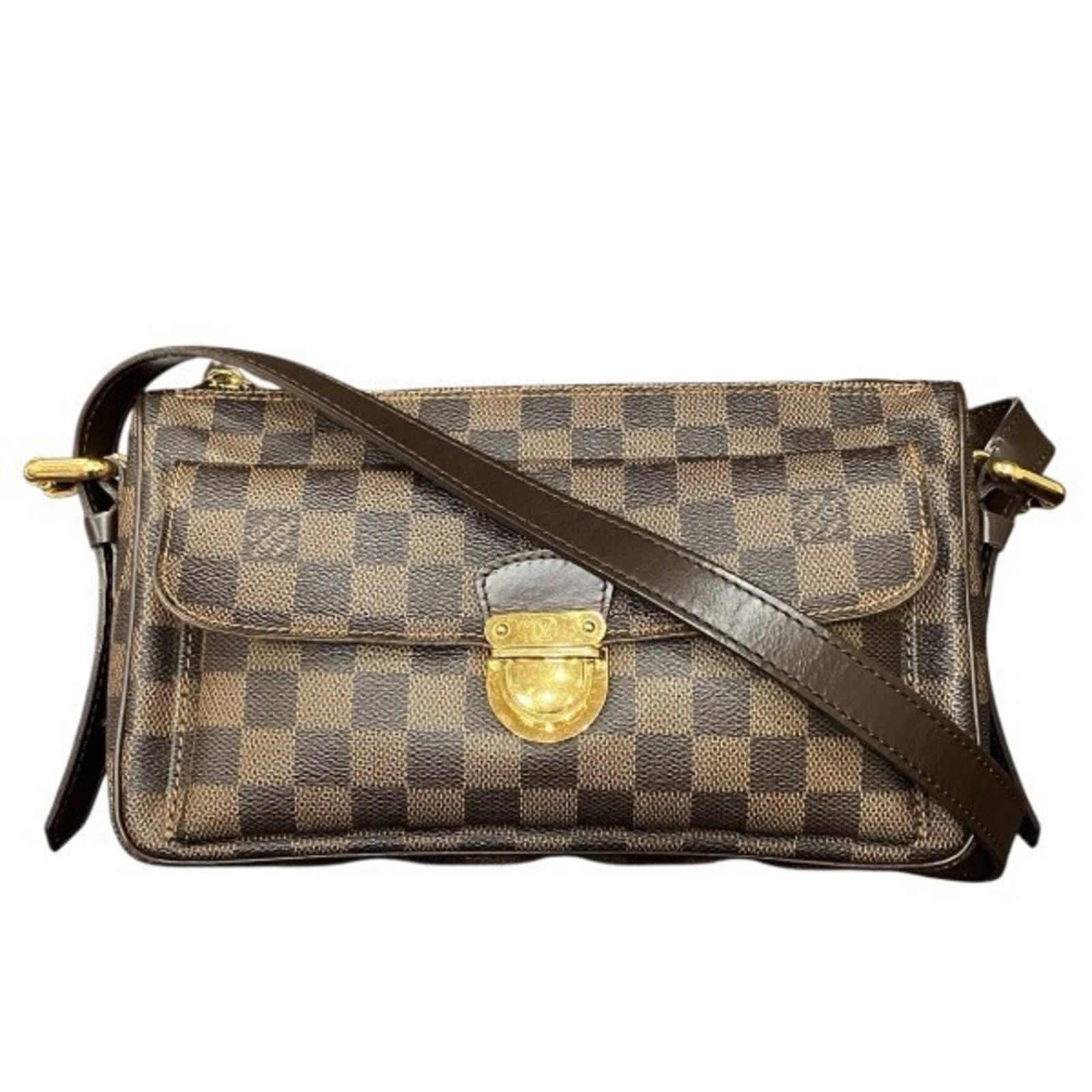 Louis Vuitton Handbag Shoulder Bag: Louis Vuitton Handbag Shoulder Bag Brown Louis Vuitton MPN N60006 shoulder bag with dimensions 15.5cm x 26cm x 8cm, offering a classic and timeless design for women. This stylish handbag features a