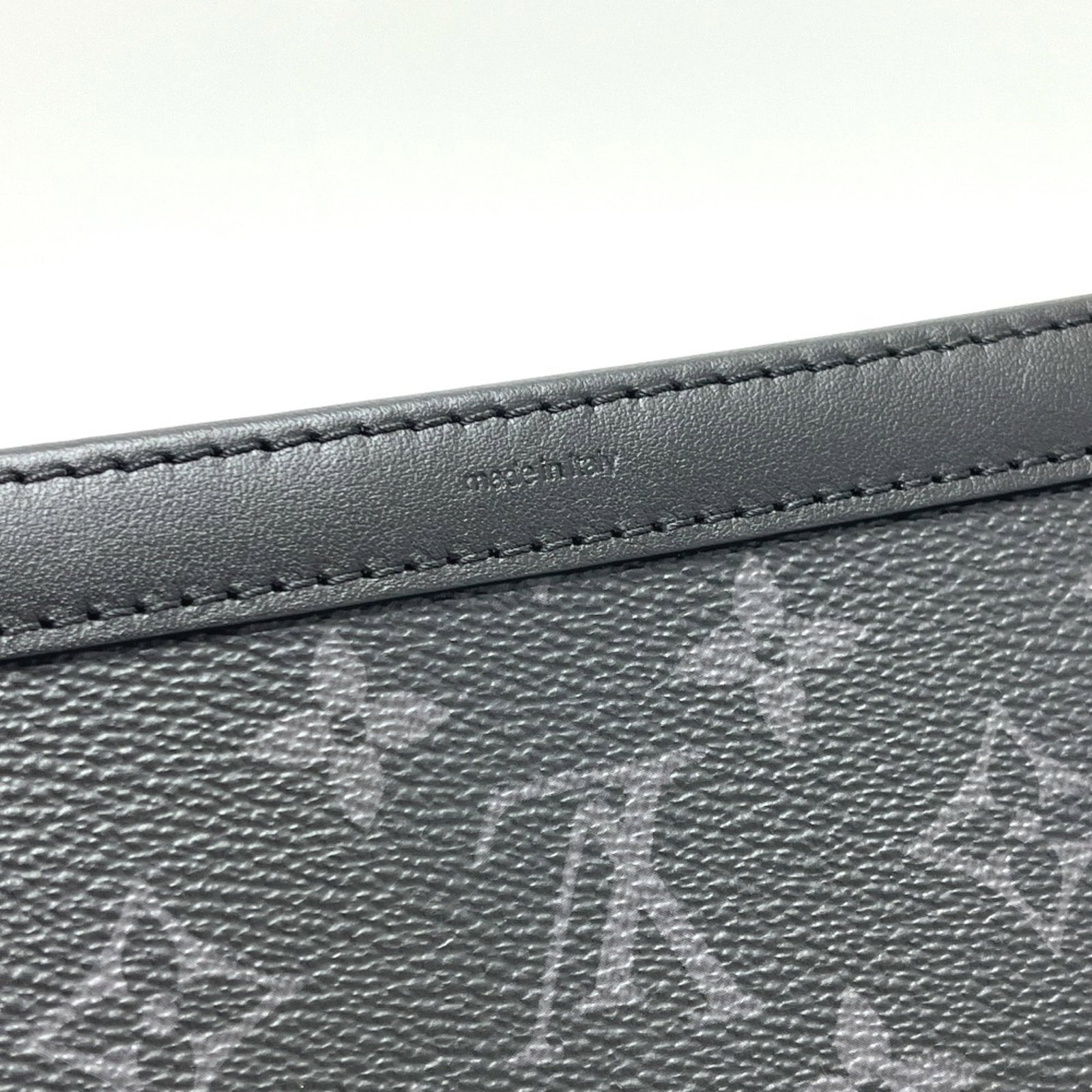 Louis Vuitton Handbag Pouch Shoulder Bag Monogram Eclipse - 6